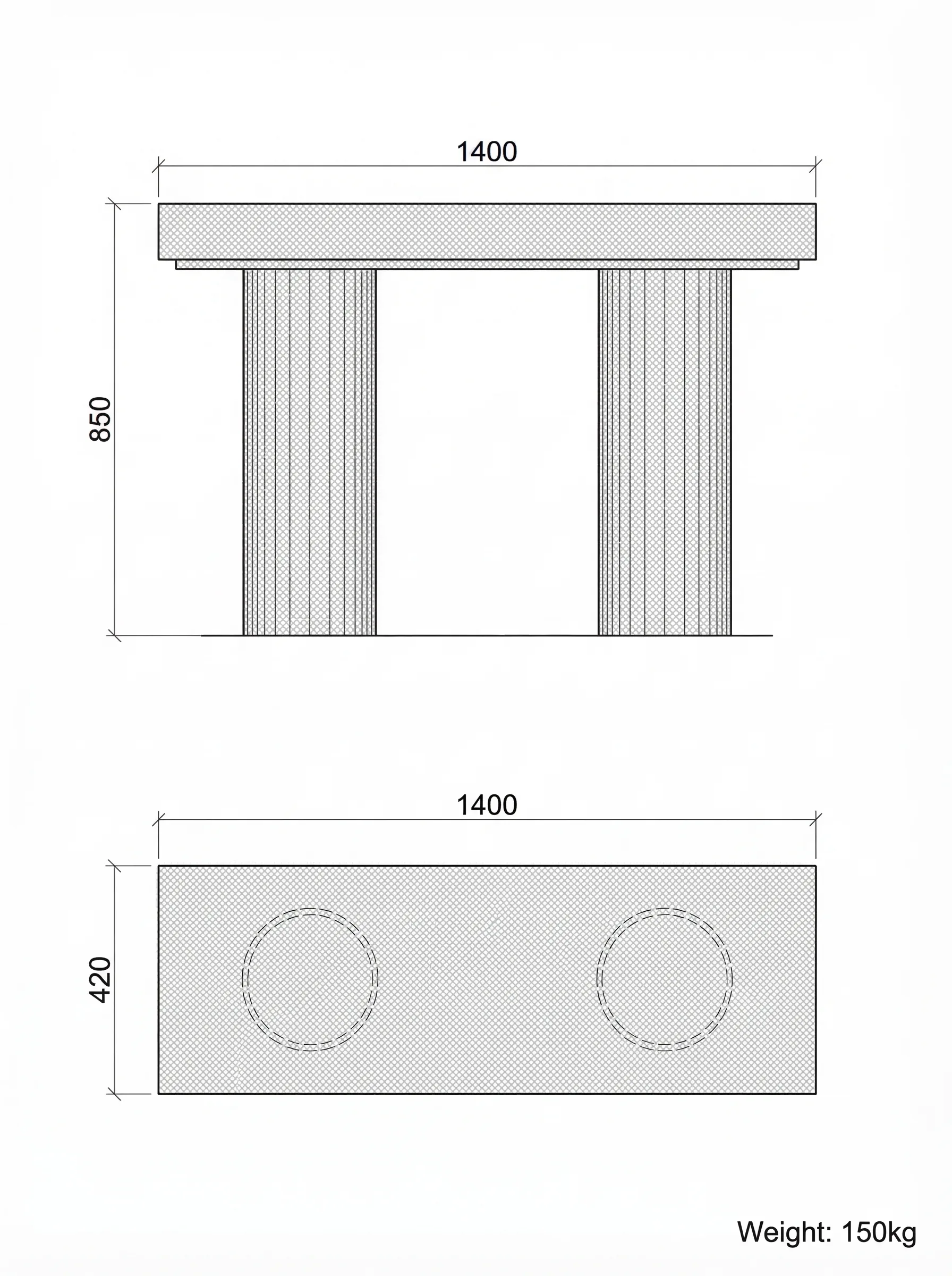Anti technical drawing