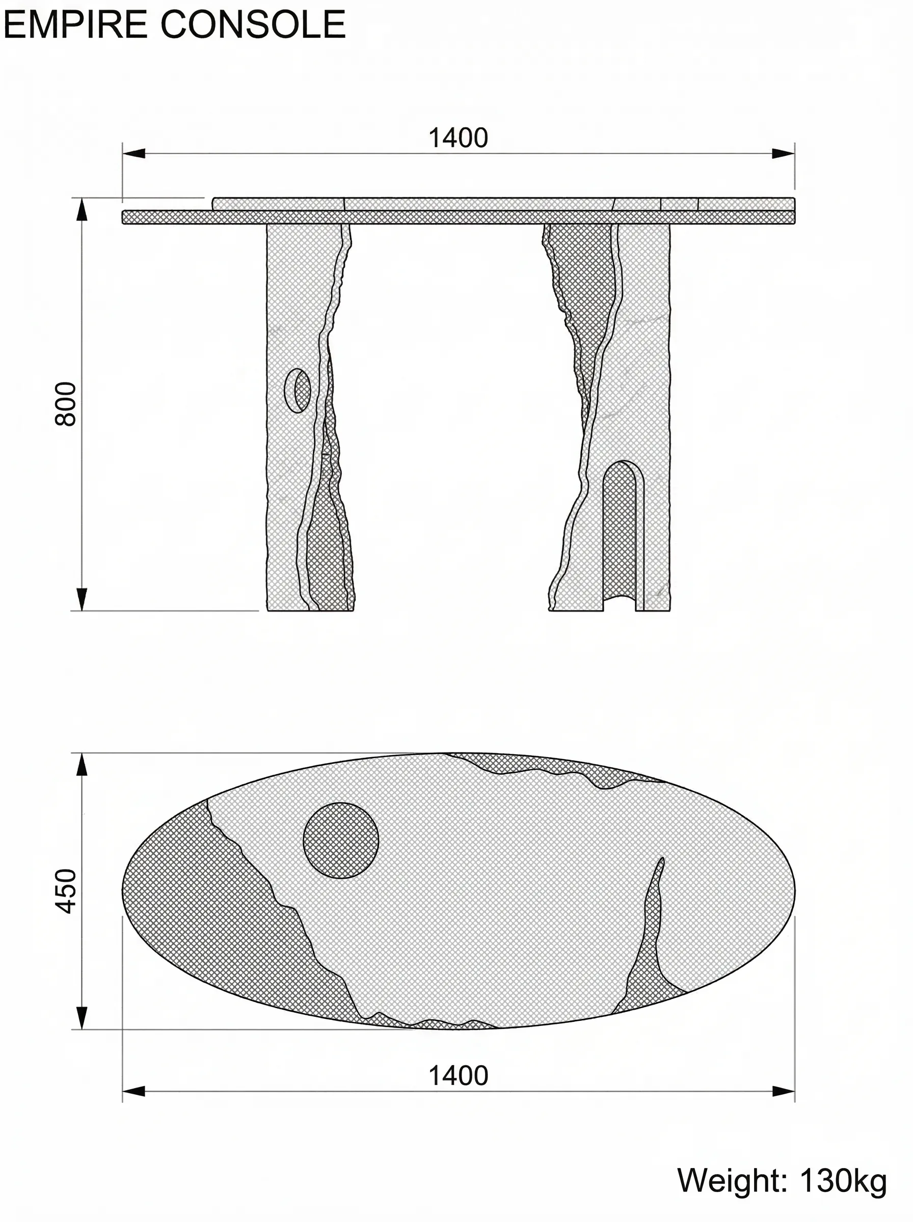 Empire technical drawing