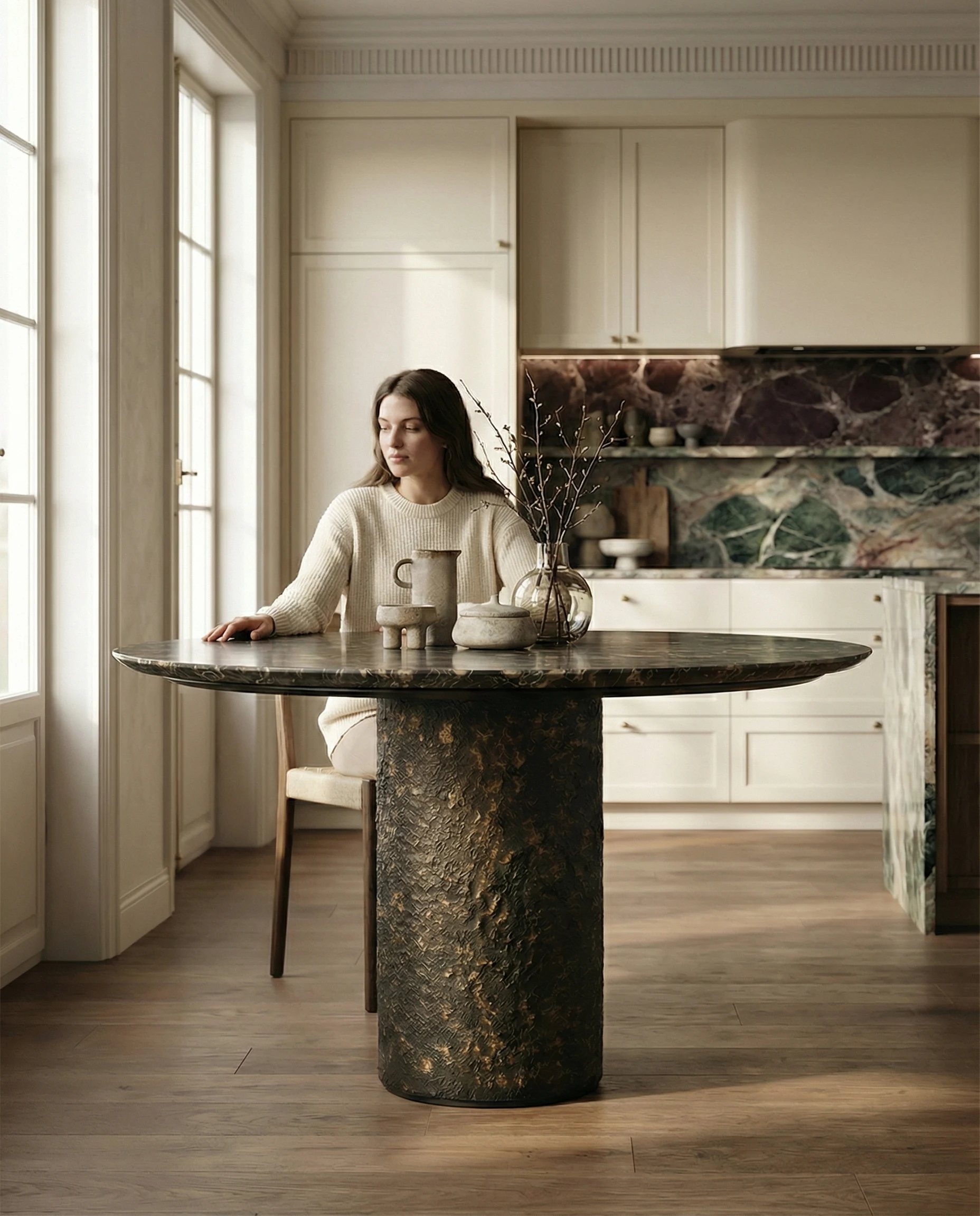 Bronze at human scale