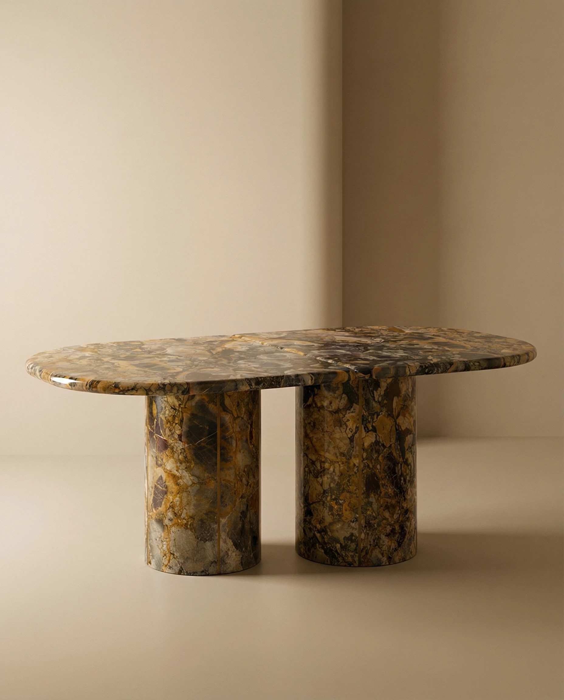 Eclipse Marble Dining Table