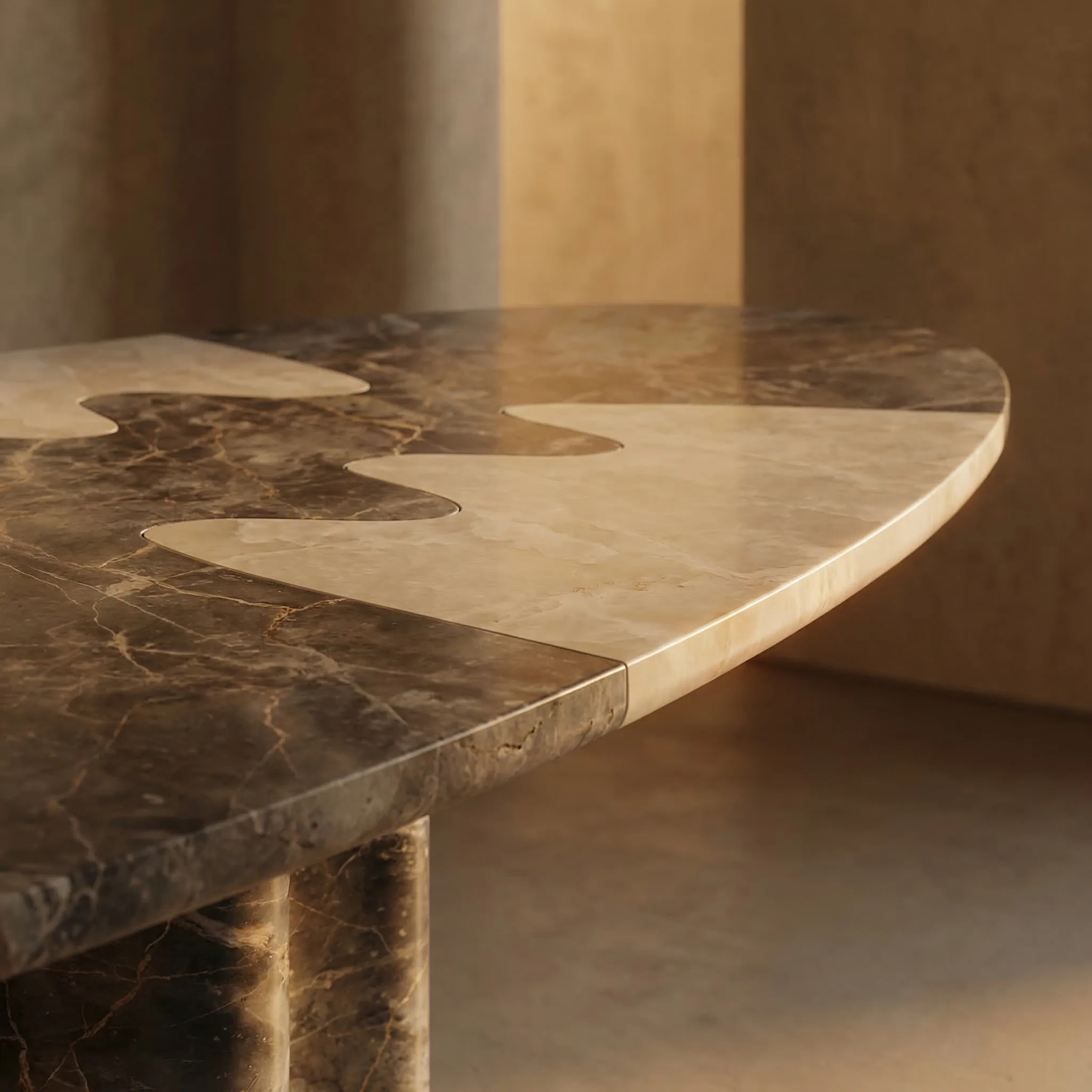 Lavanche edge detail — precision at the perimeter