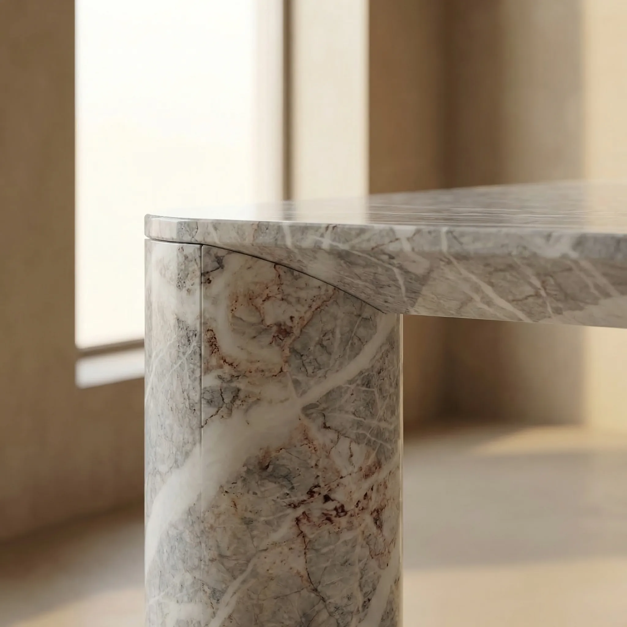 Levante joint detail — where stone meets stone