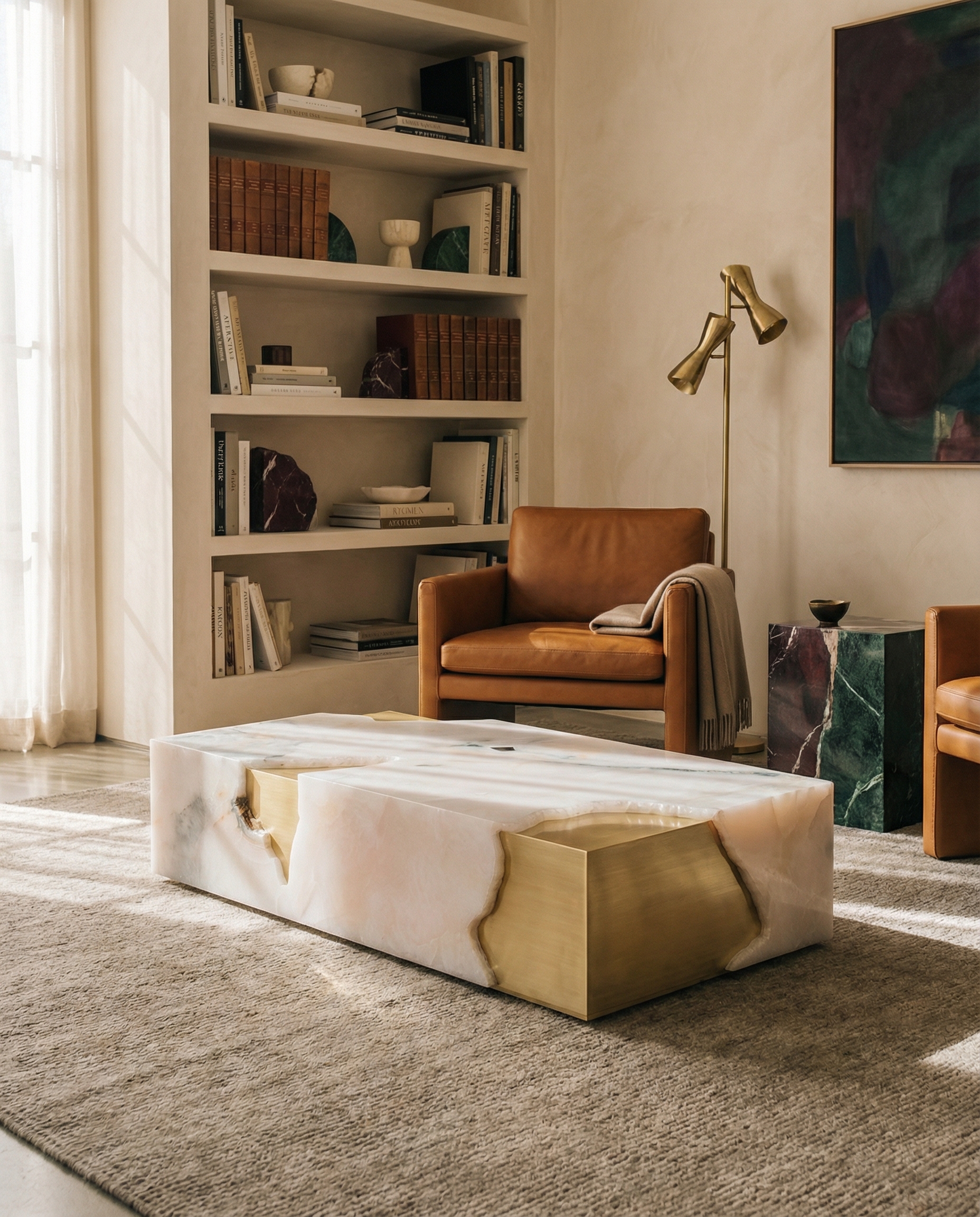 Arthur side table — interior setting