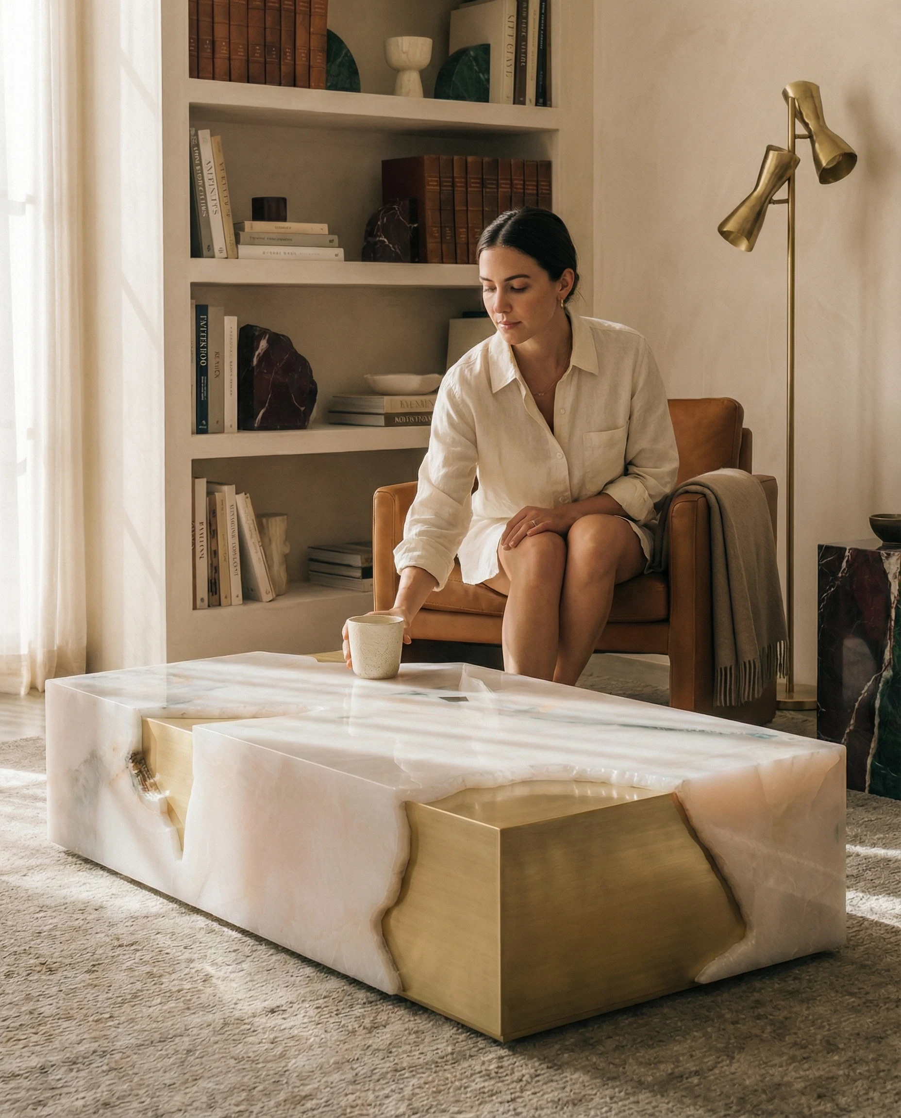 Arthur side table in room context