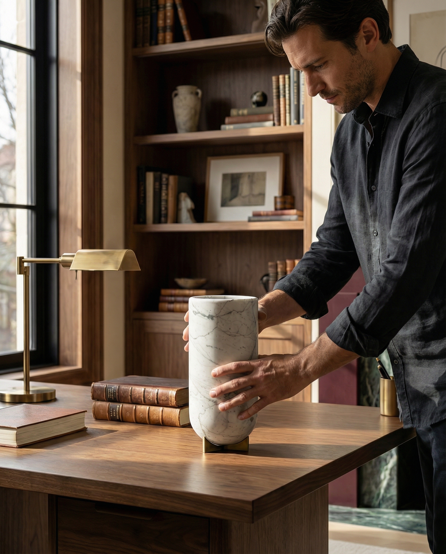 Doge Tall vase — scale reference