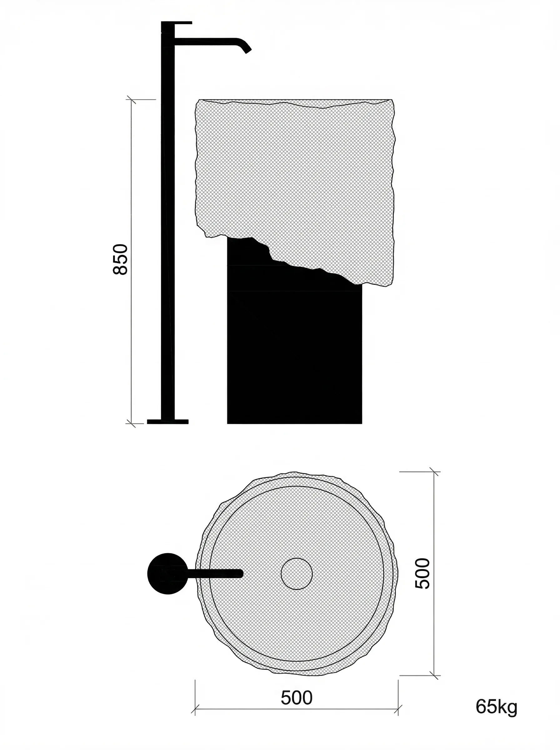 Boris technical drawing