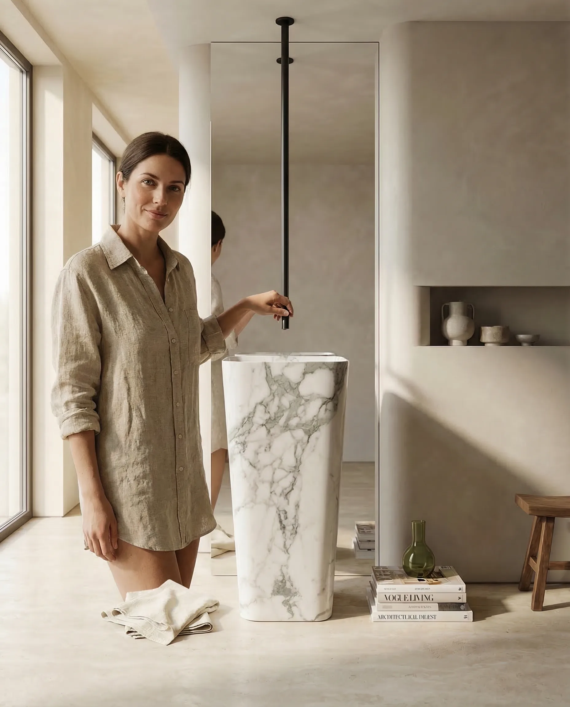 Cono High at human scale