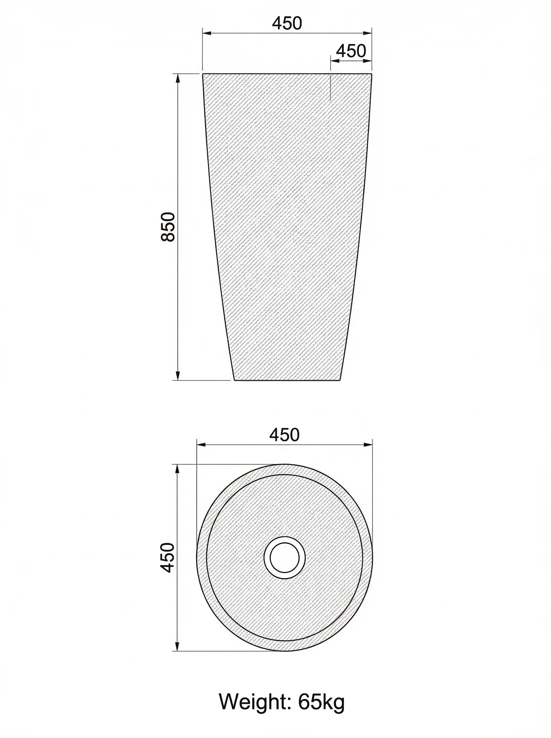 Marble Colors technical drawing