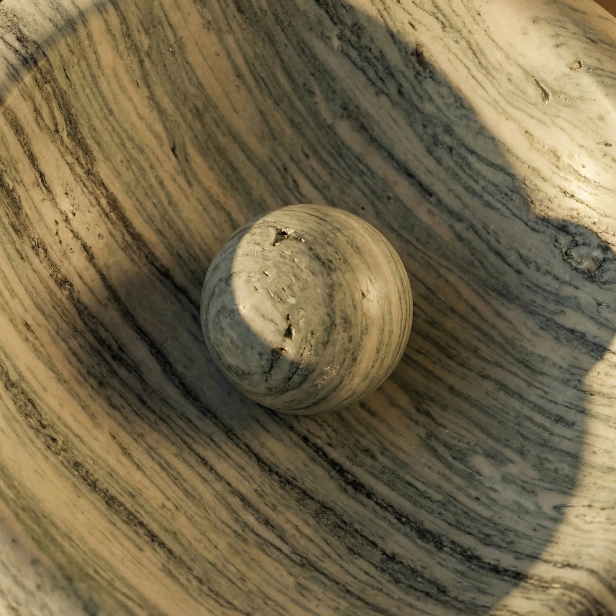 Roll Ball marble veining