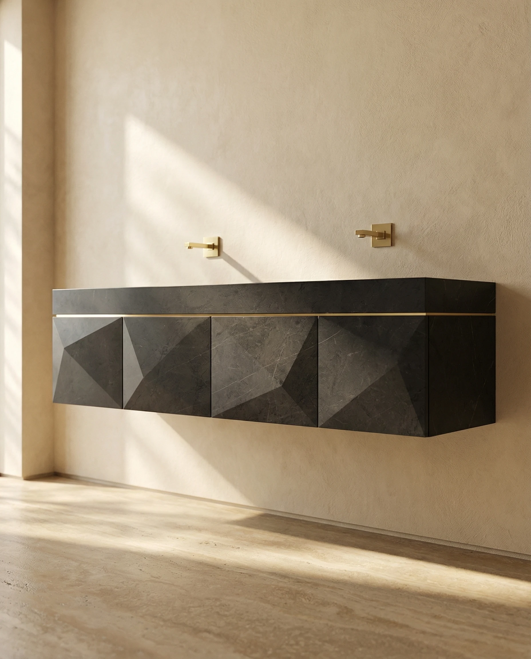 Punta Due Marble Cabinet