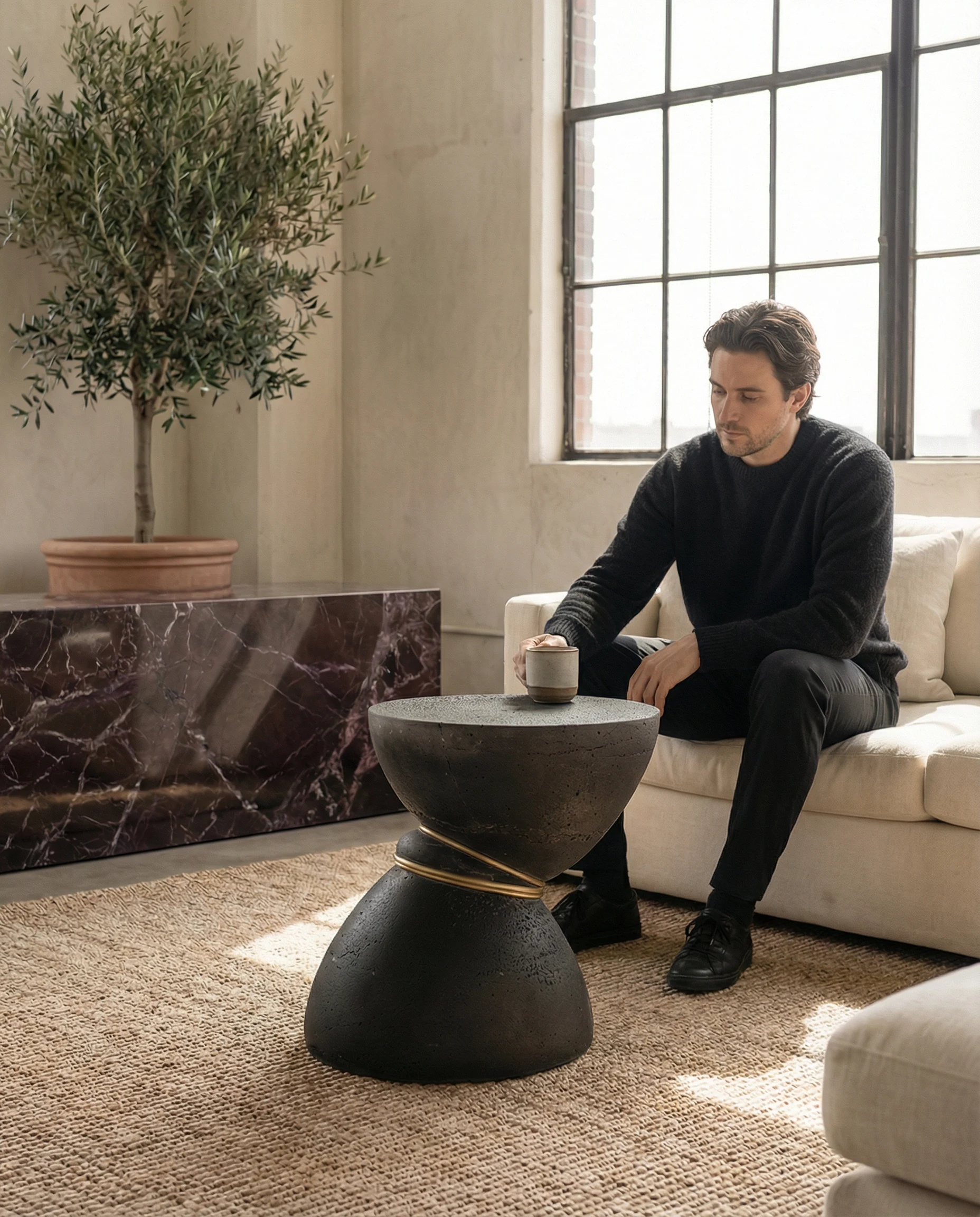 Gesto at human scale in a refined living space