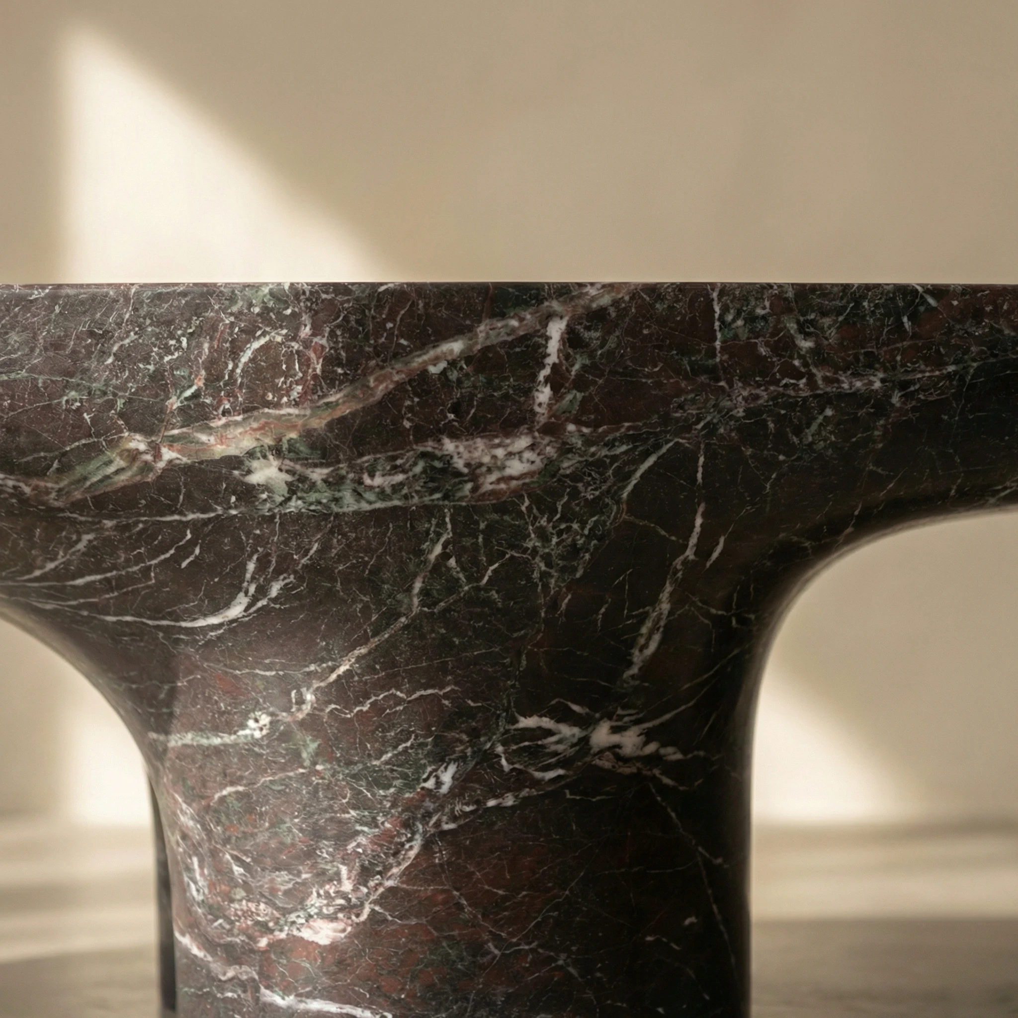 Precision stone base joint detail