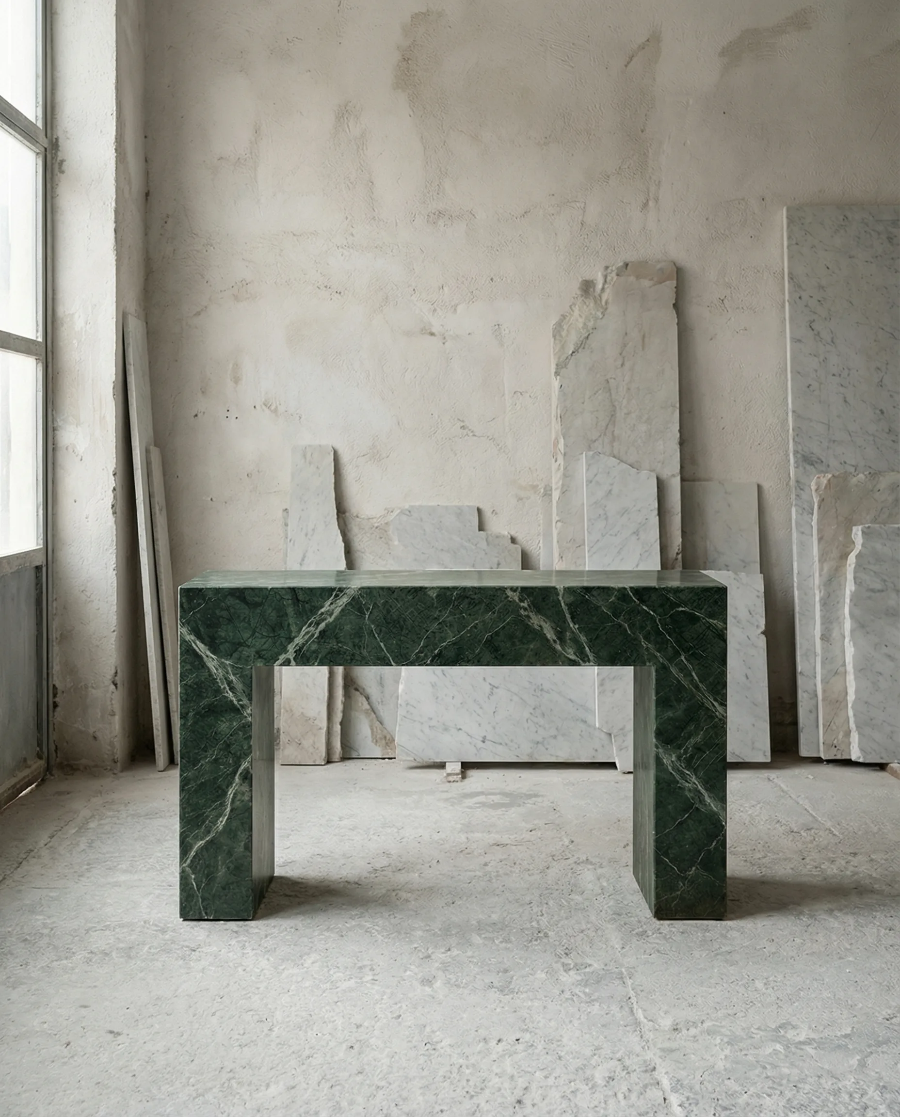 Soglia in the atelier