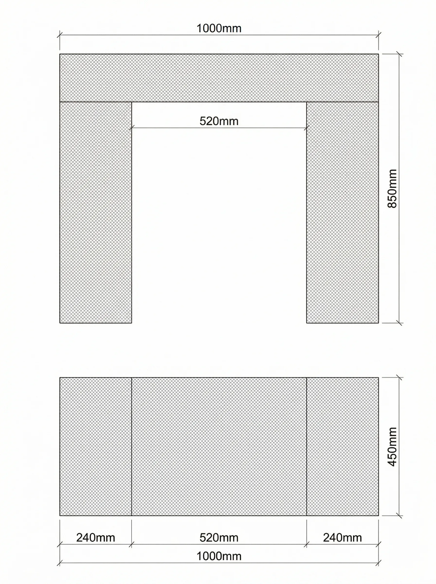 Soglia technical drawing