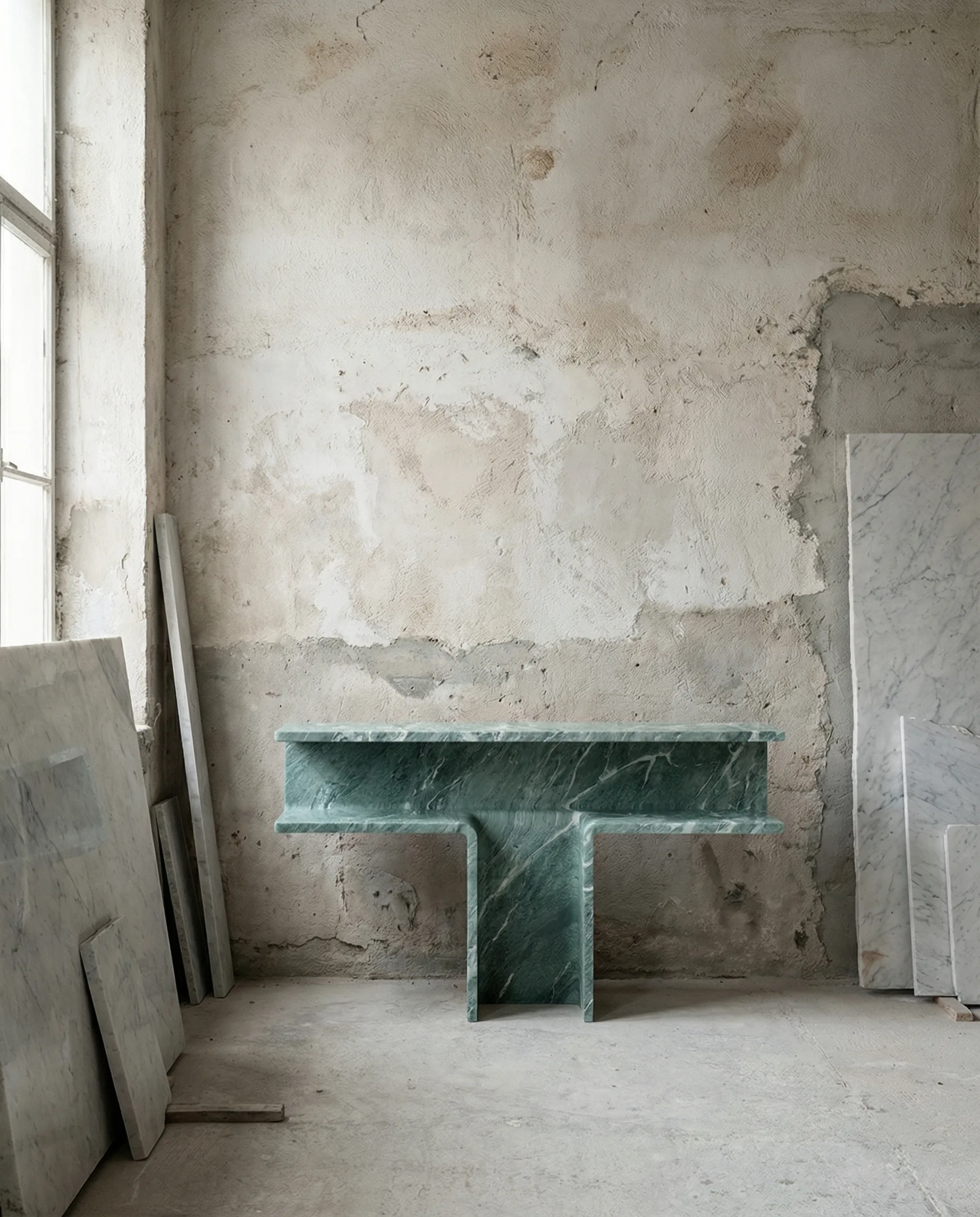 Traversa in the atelier