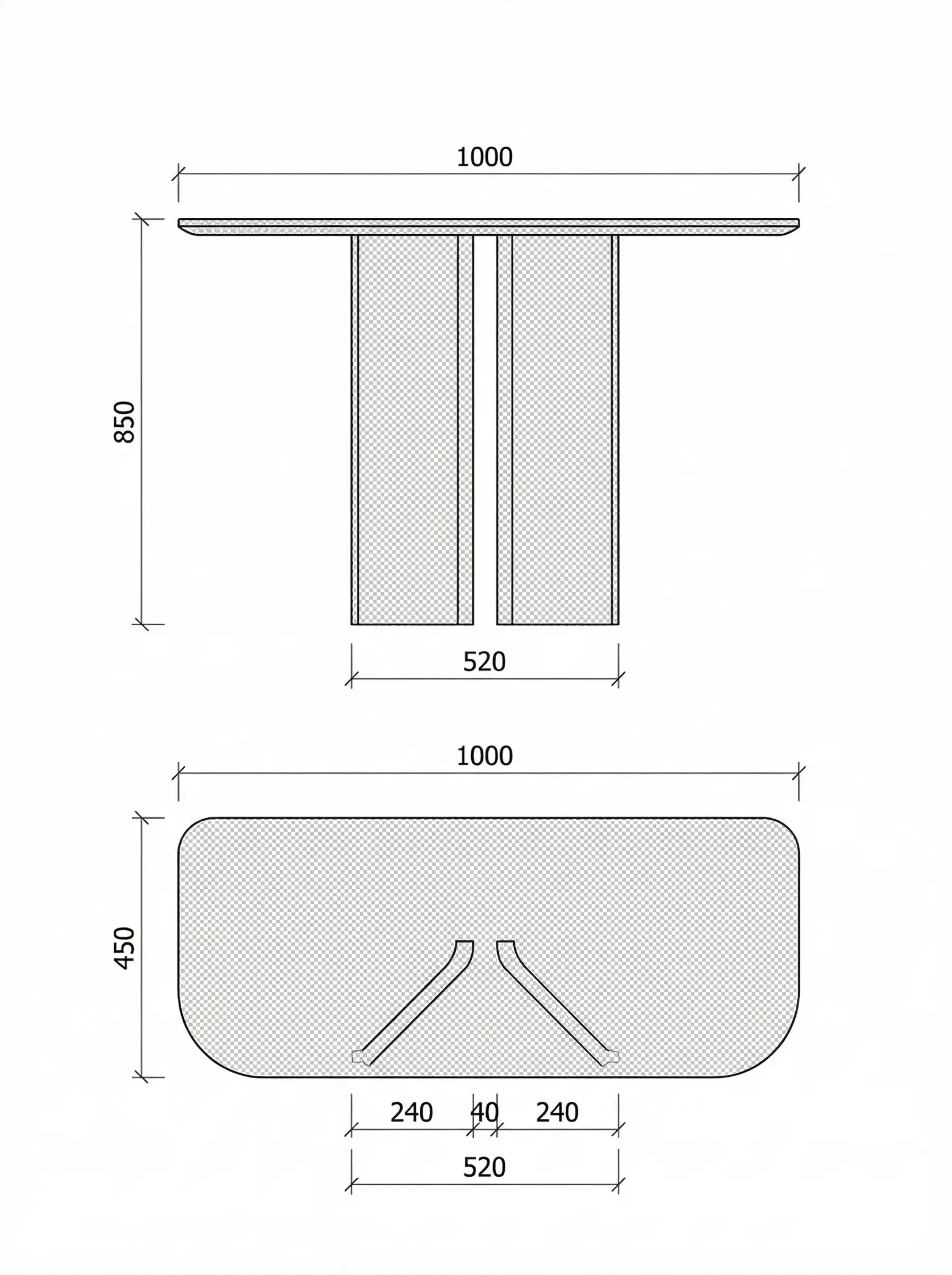 Vela technical drawing