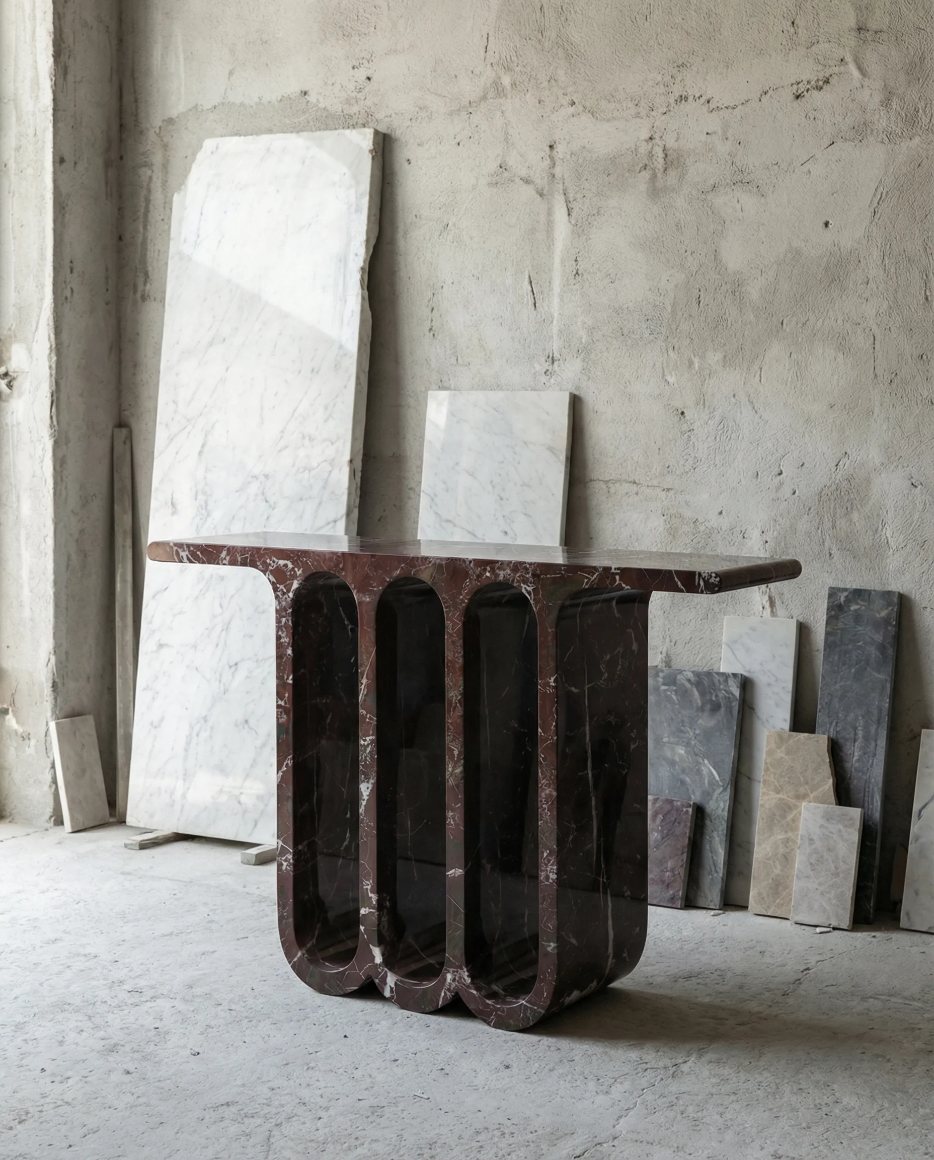 Grotta in the atelier