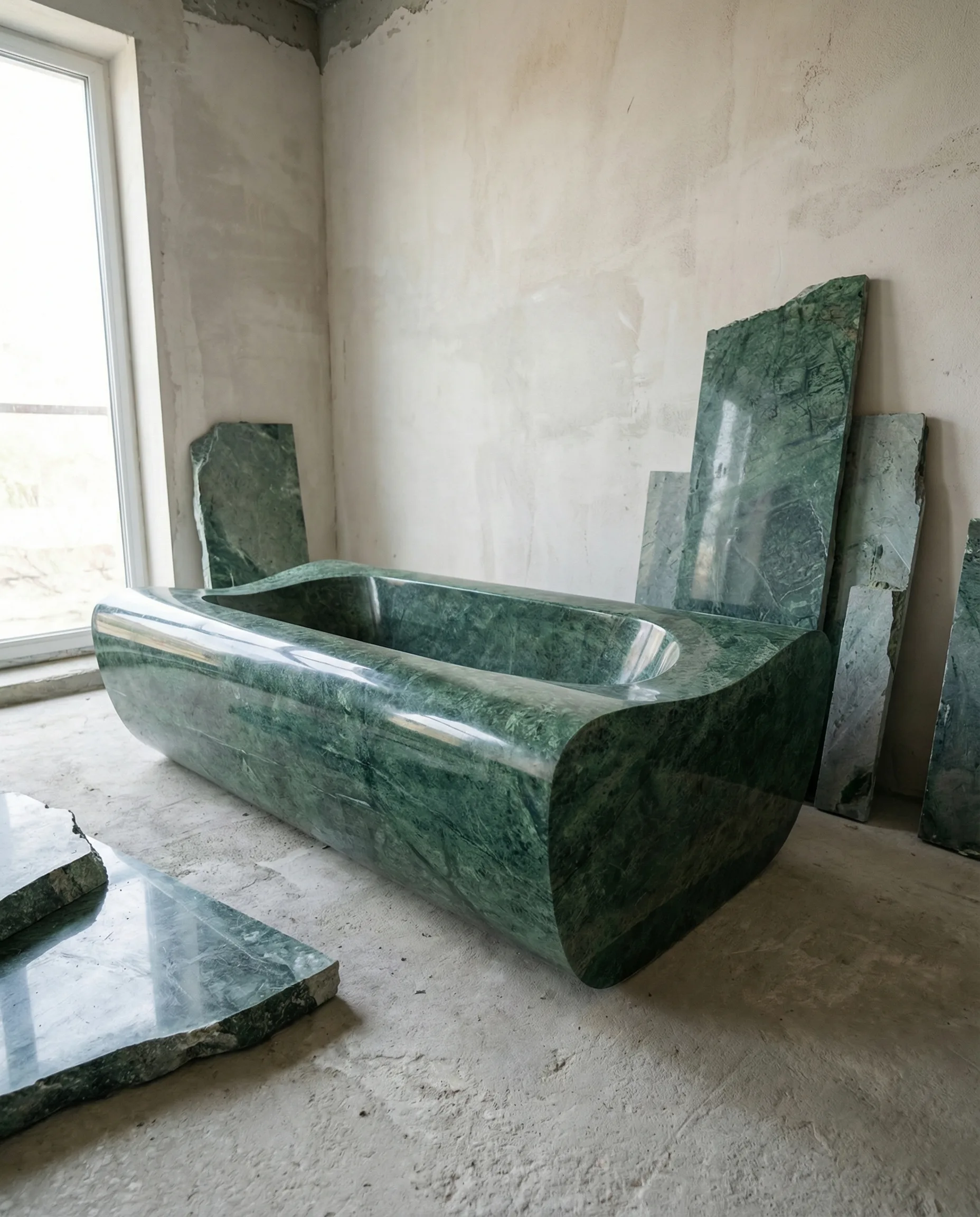 Conca in the atelier