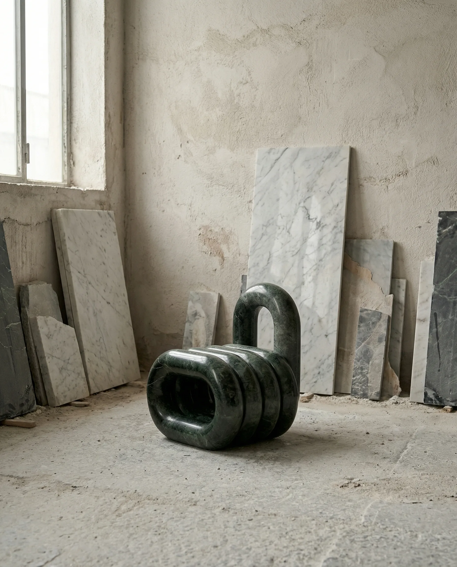 Spirale in the atelier