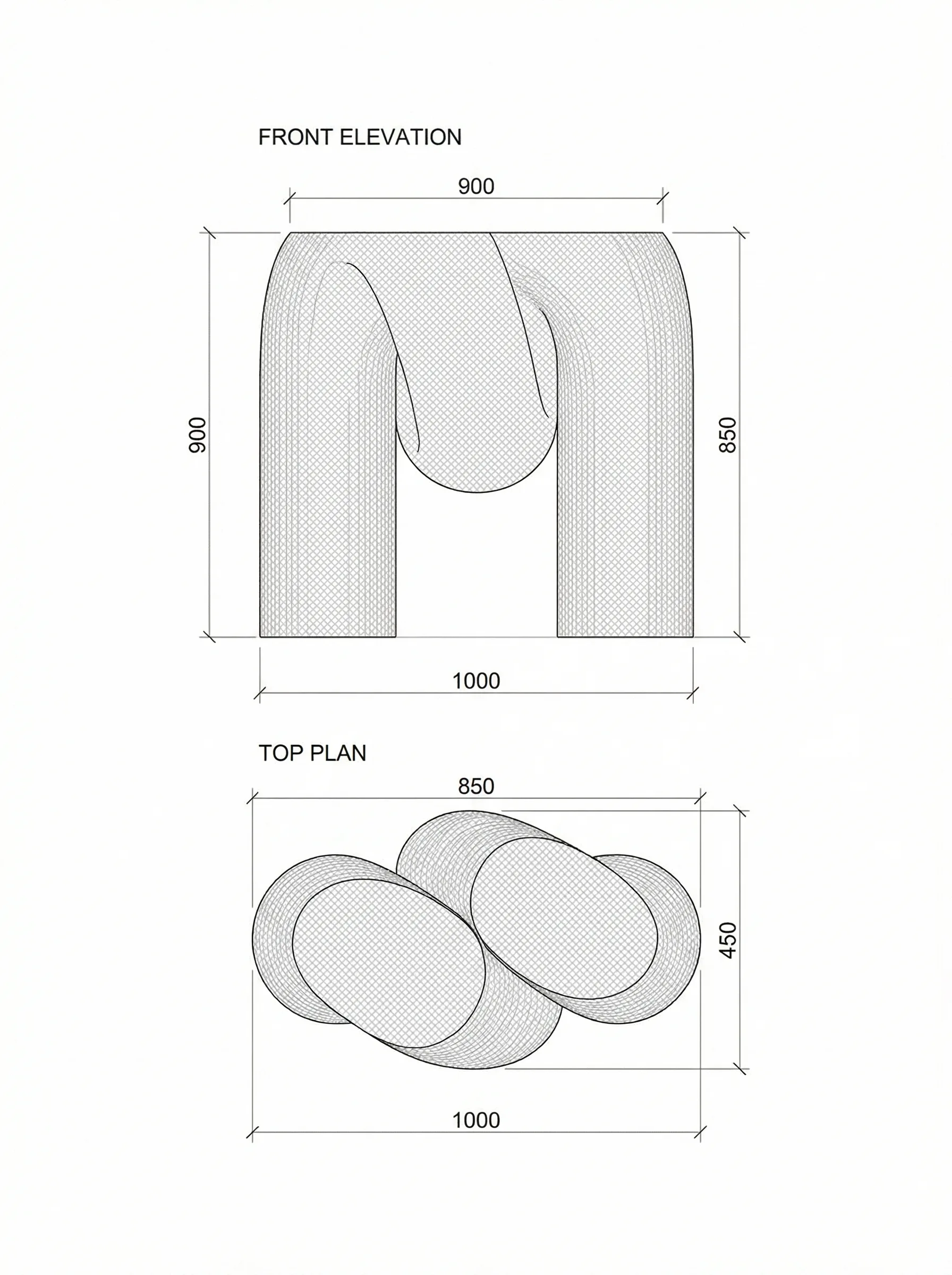 Figura technical drawing