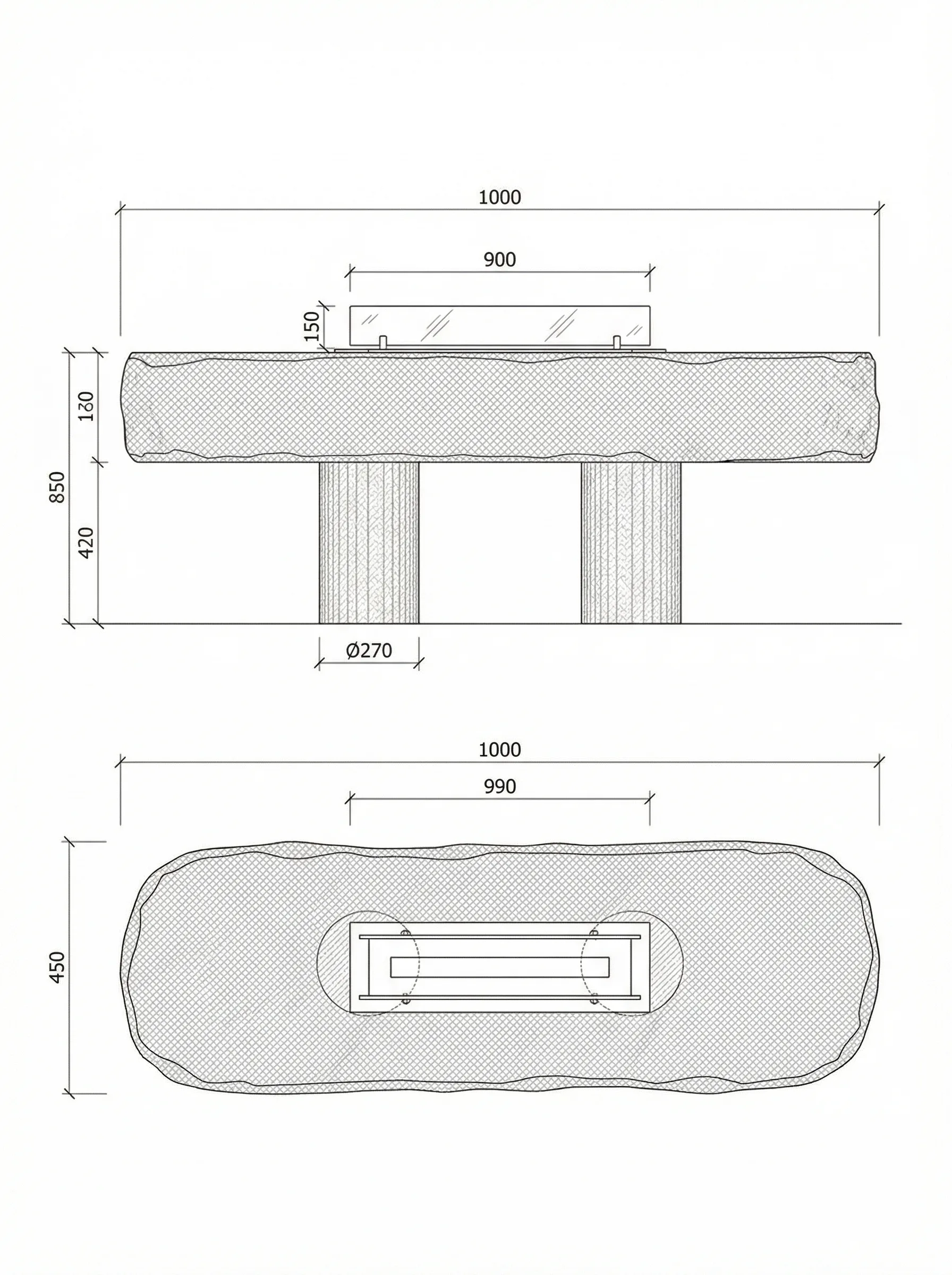 Fuoco technical drawing