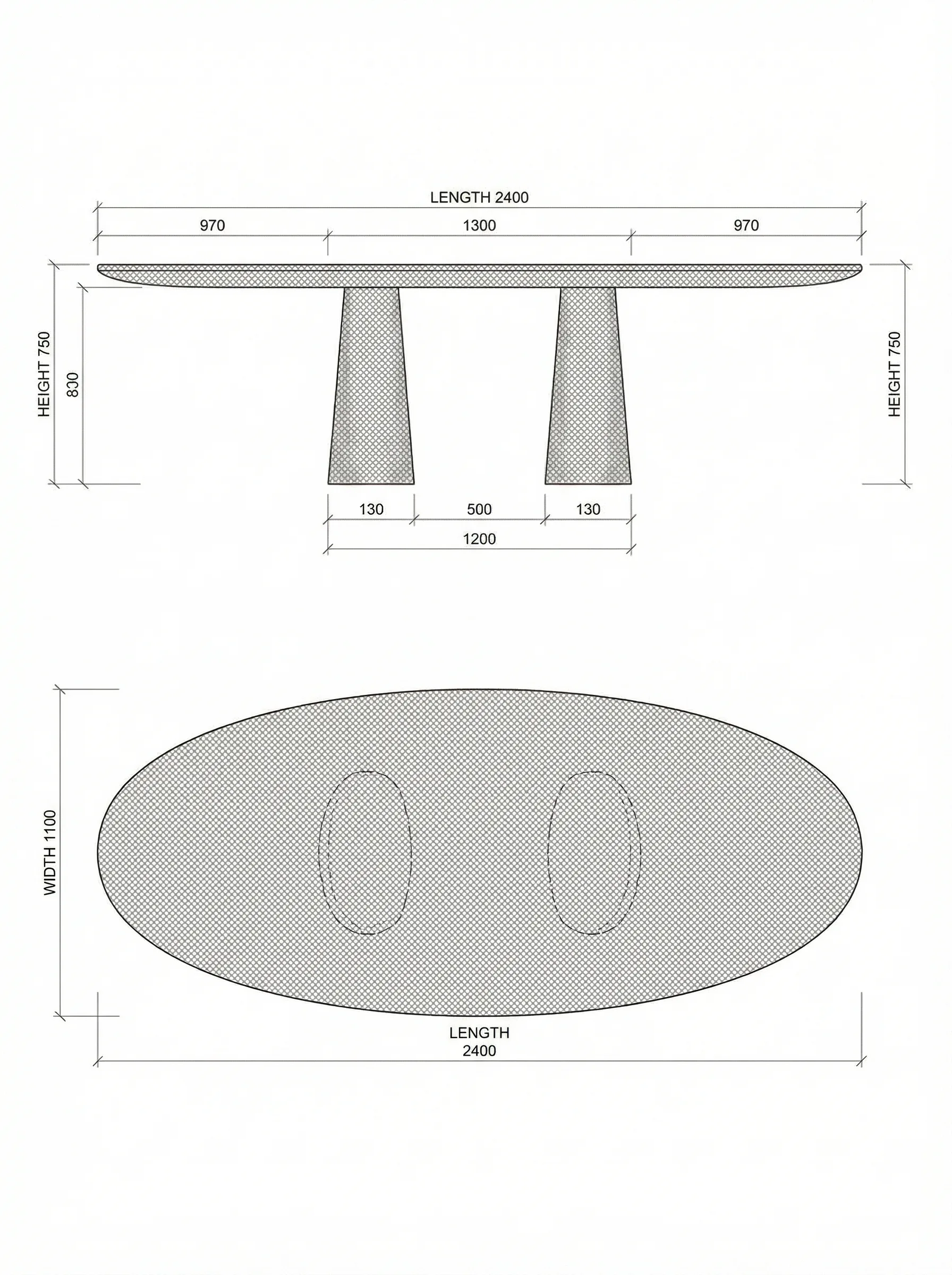 Giunone technical drawing