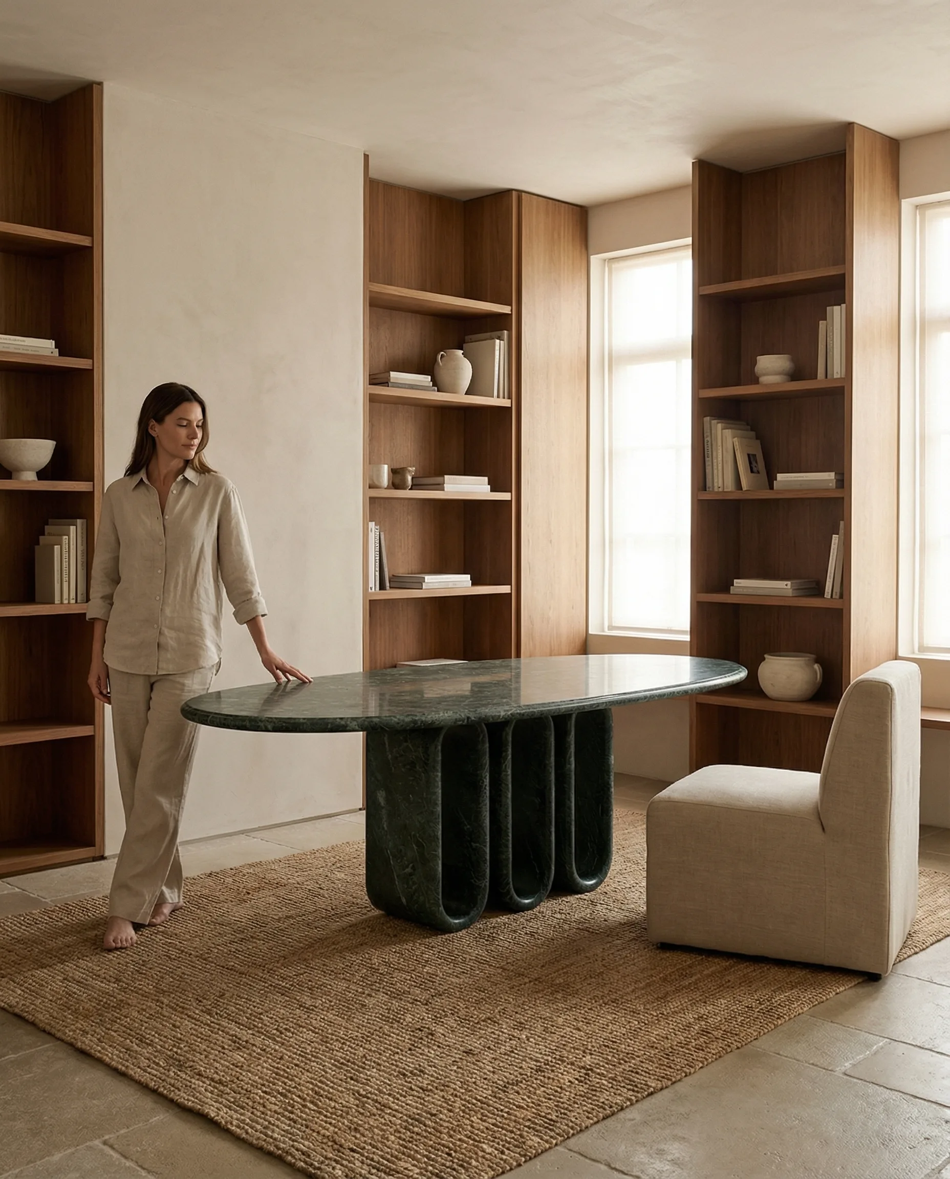 Arcone at human scale