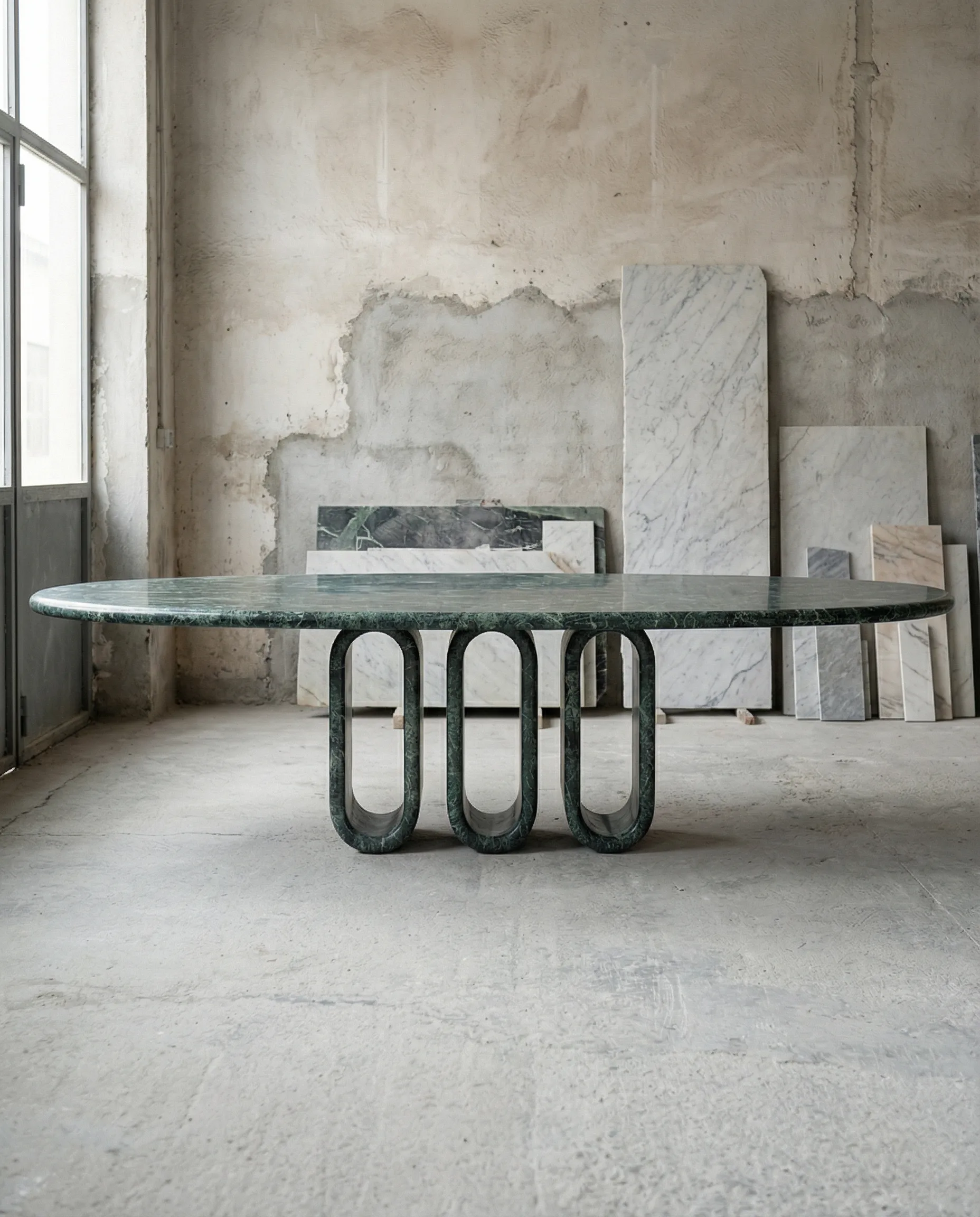 Arcone in the atelier