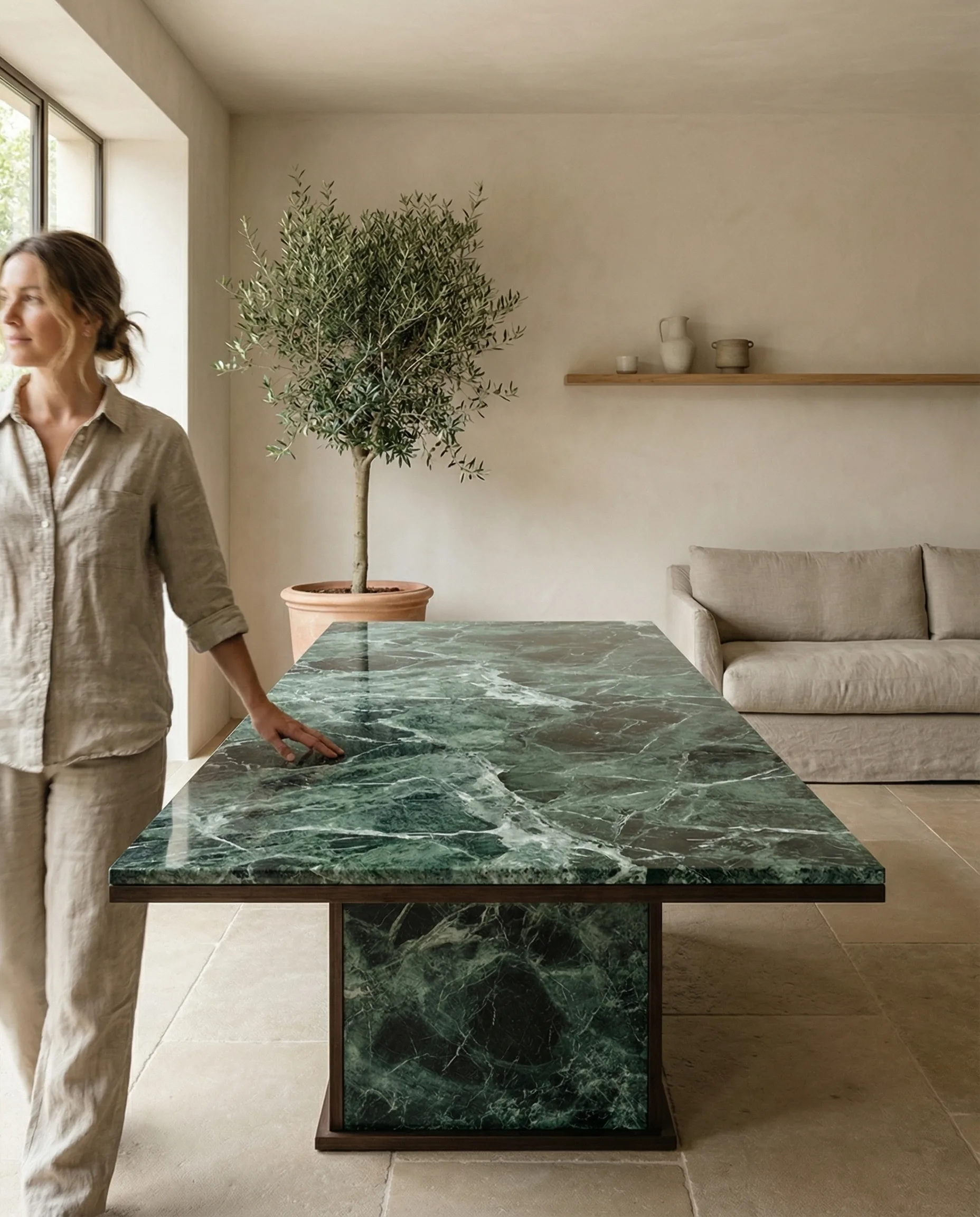 Monolite at human scale