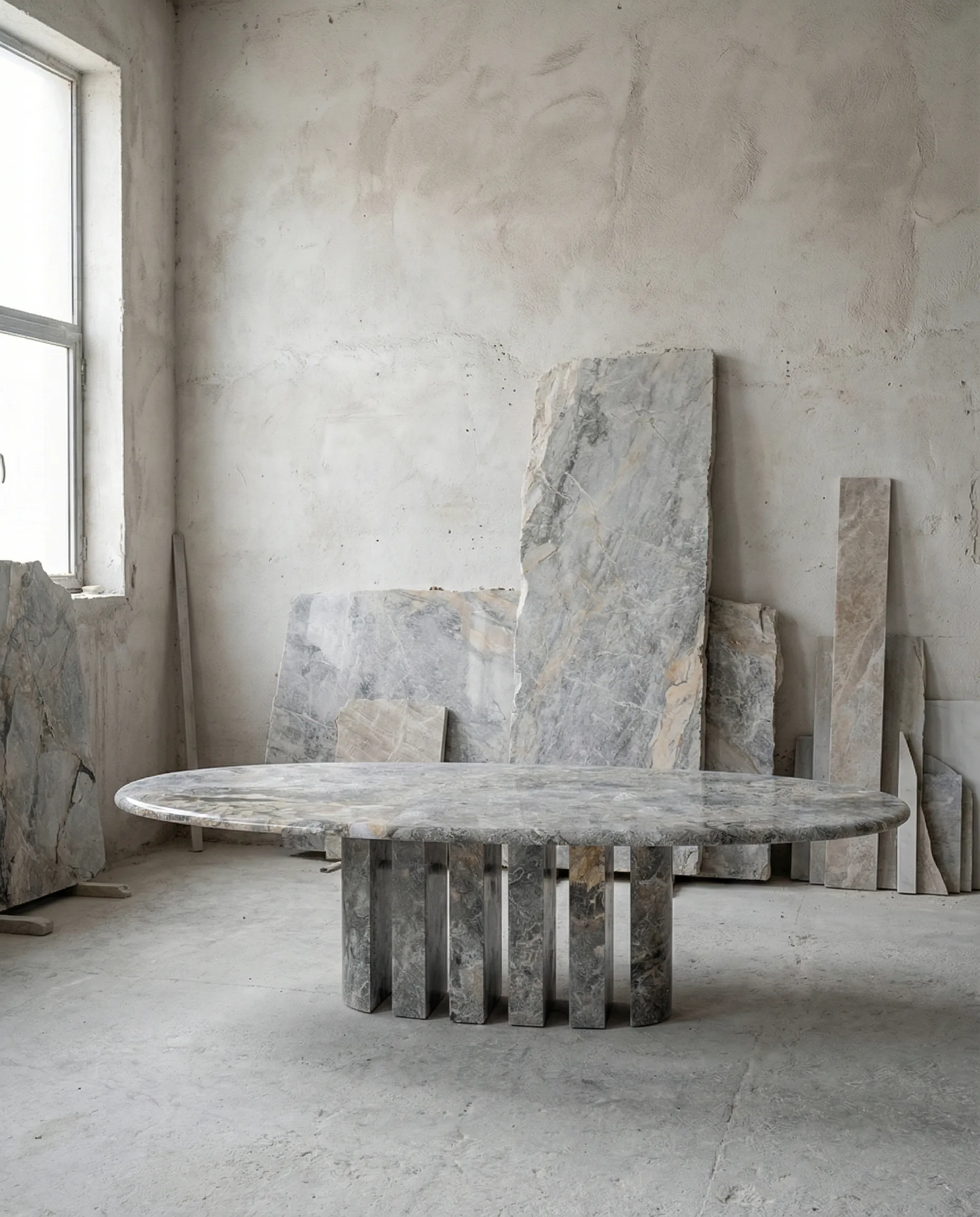 Colonnato in the atelier