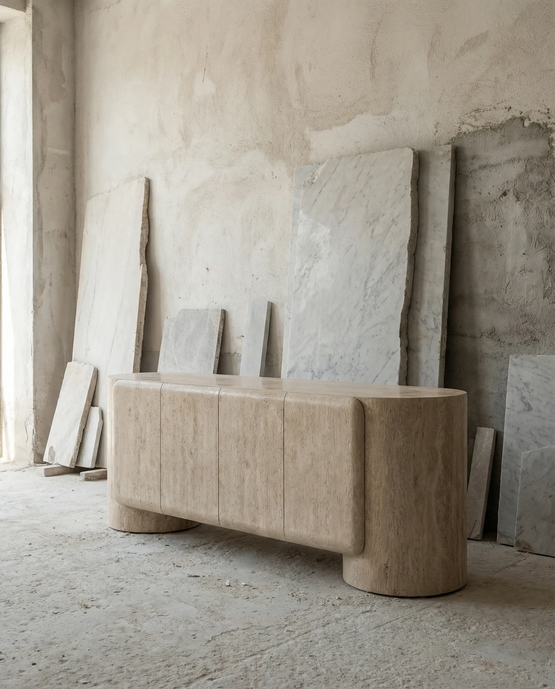 Portico in the atelier