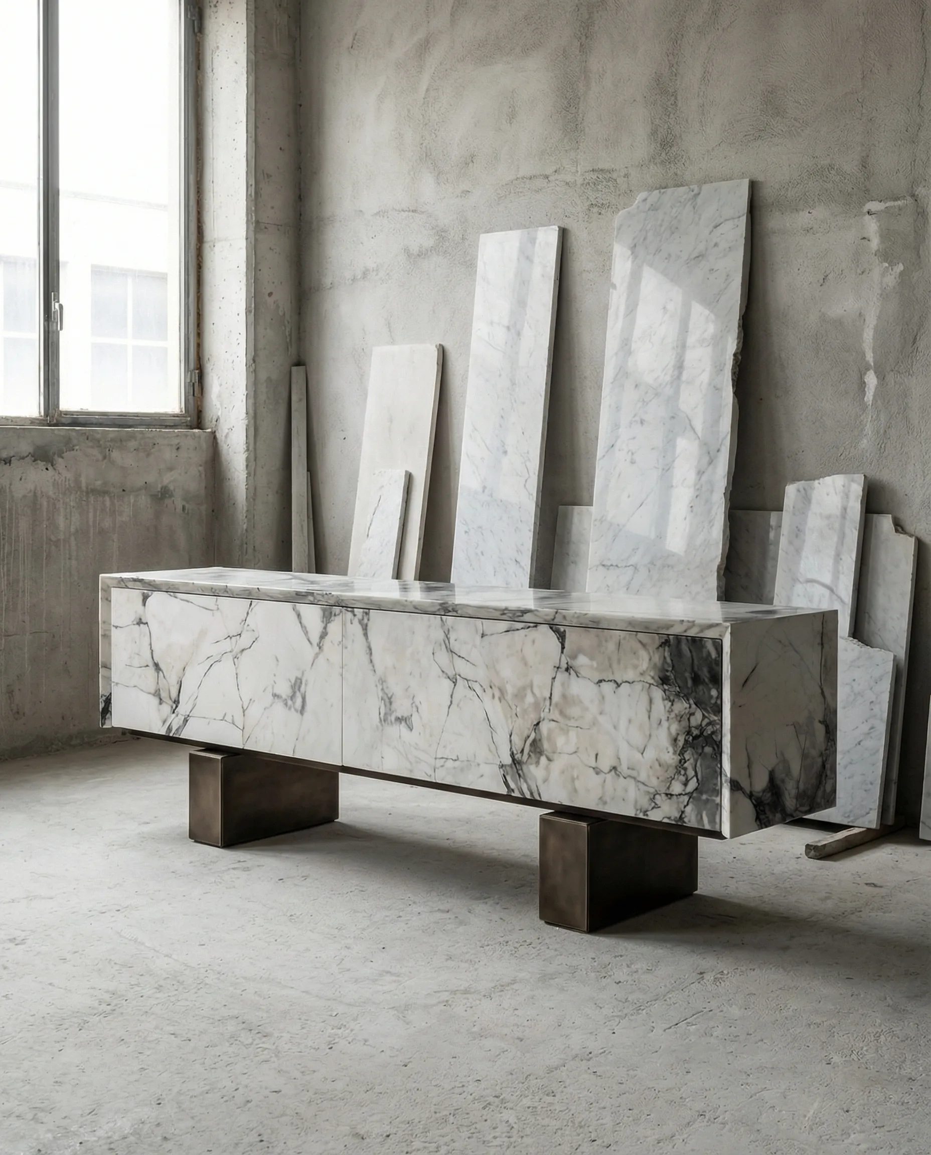 Taglio in the atelier