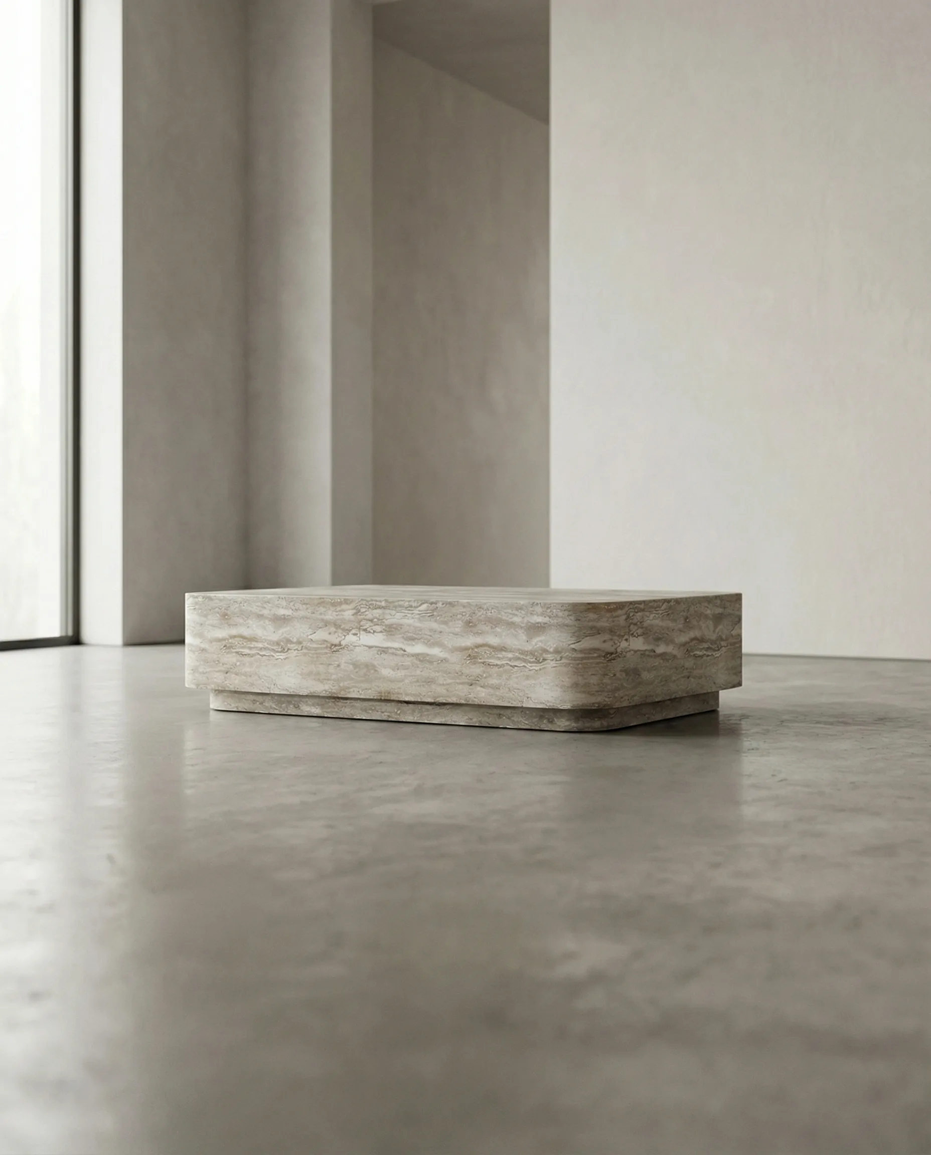 Silver Travertine