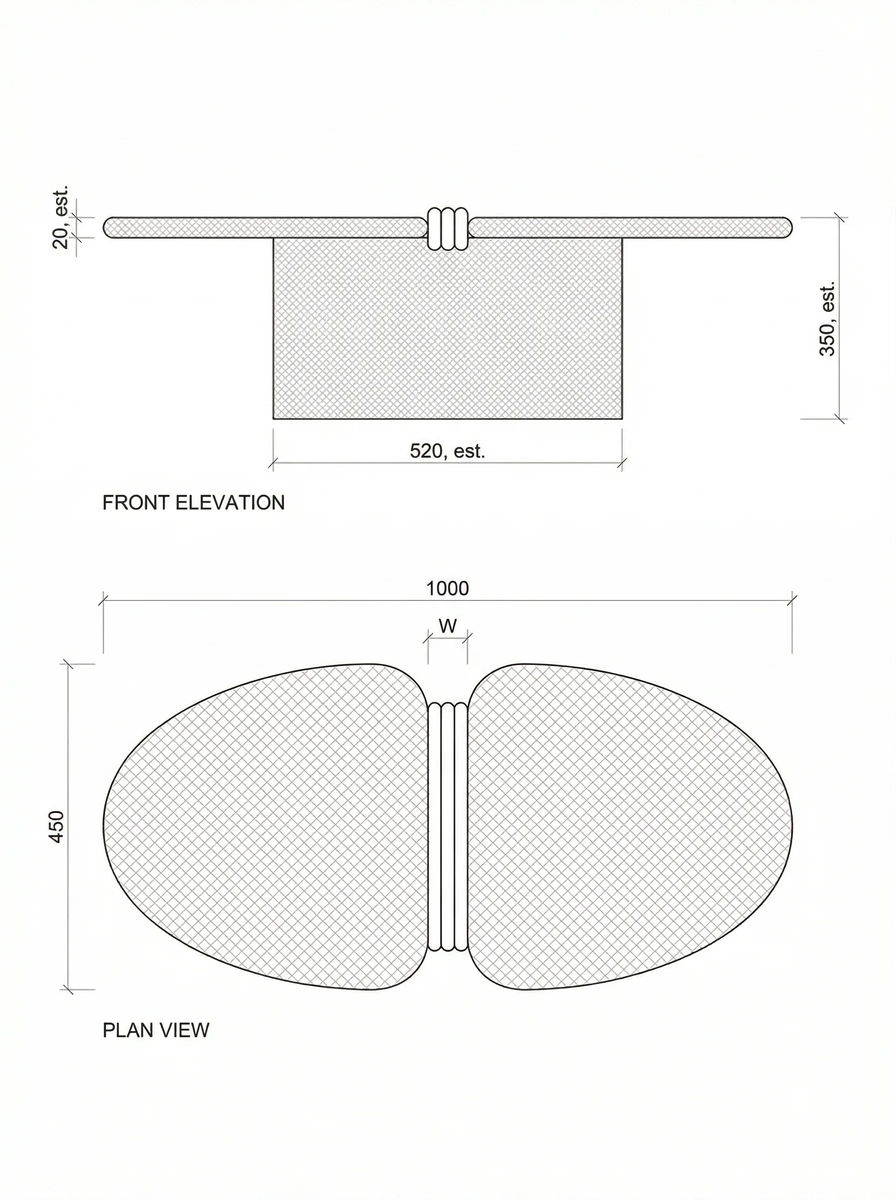 Ali technical drawing