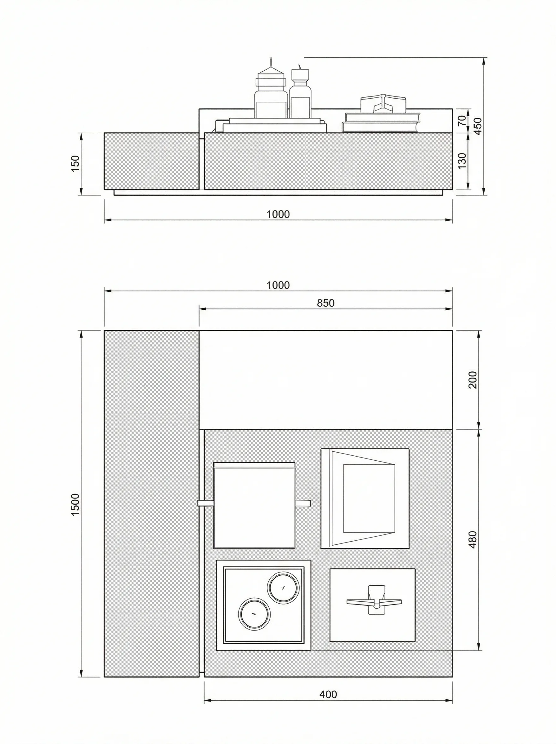 Territorio technical drawing