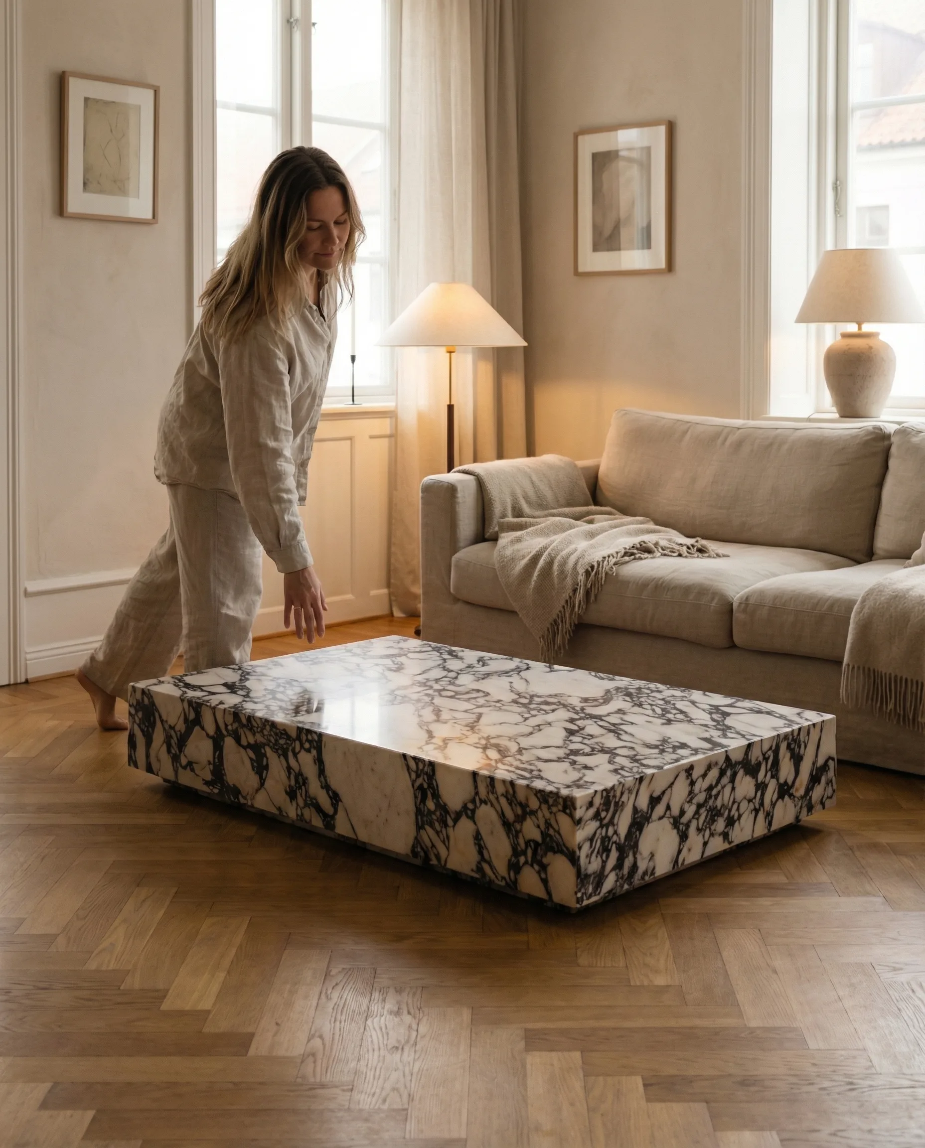 Distesa at human scale