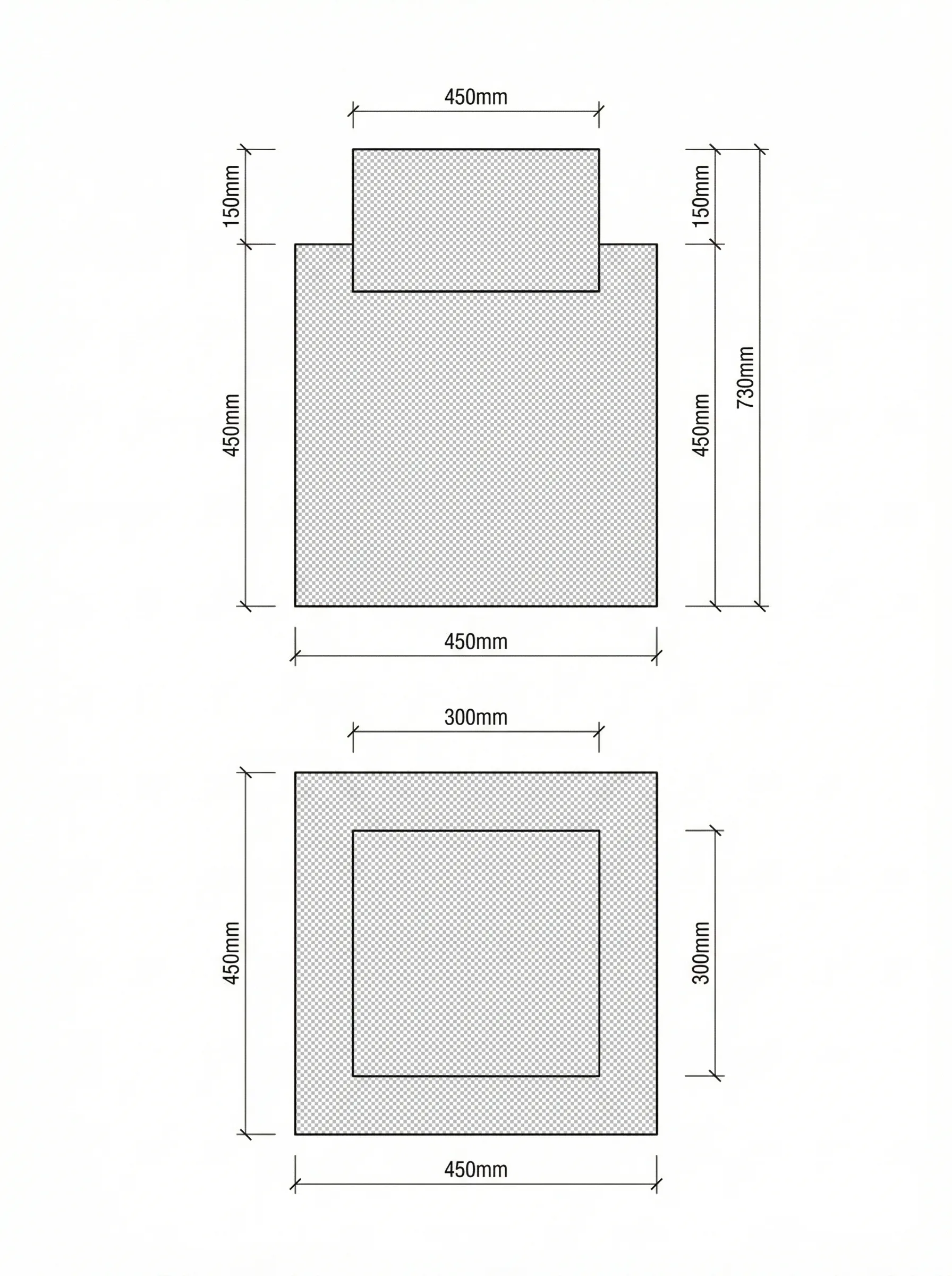 Grado technical drawing
