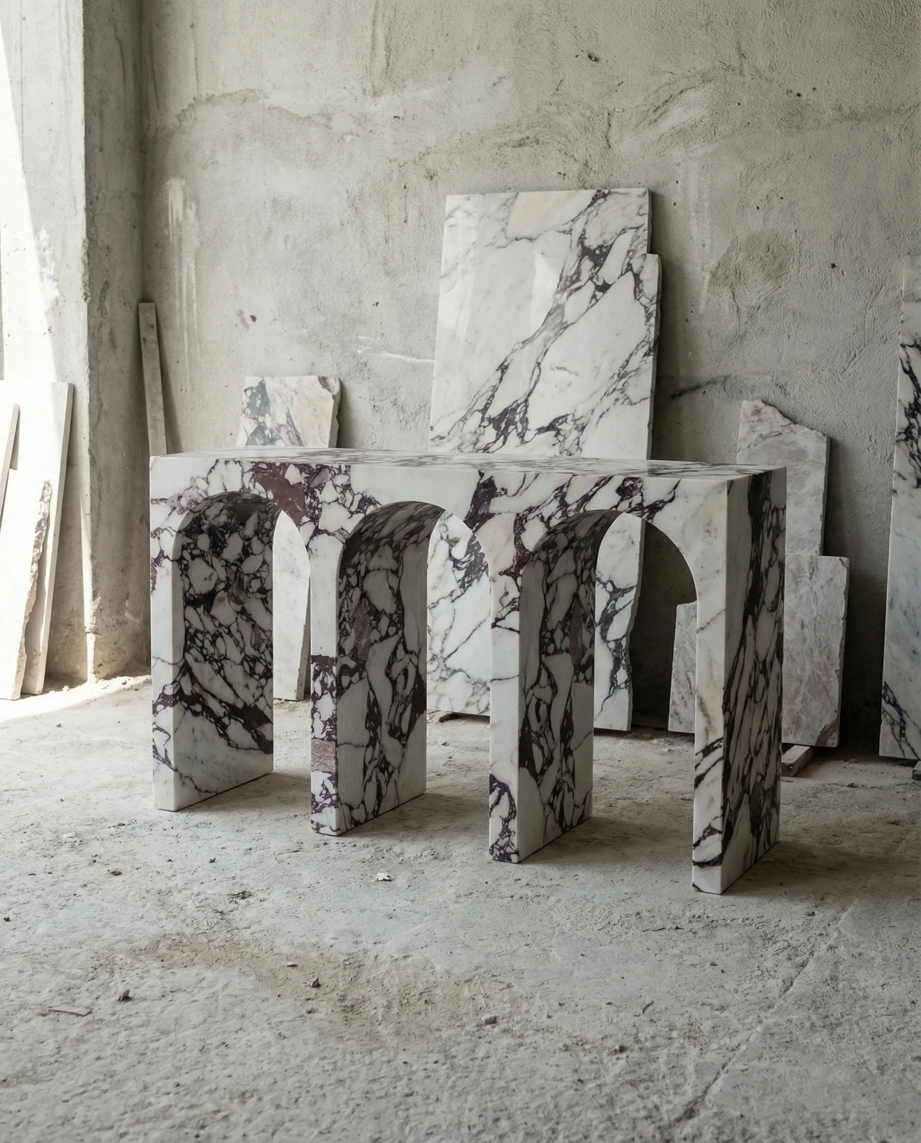 Arcata in the atelier