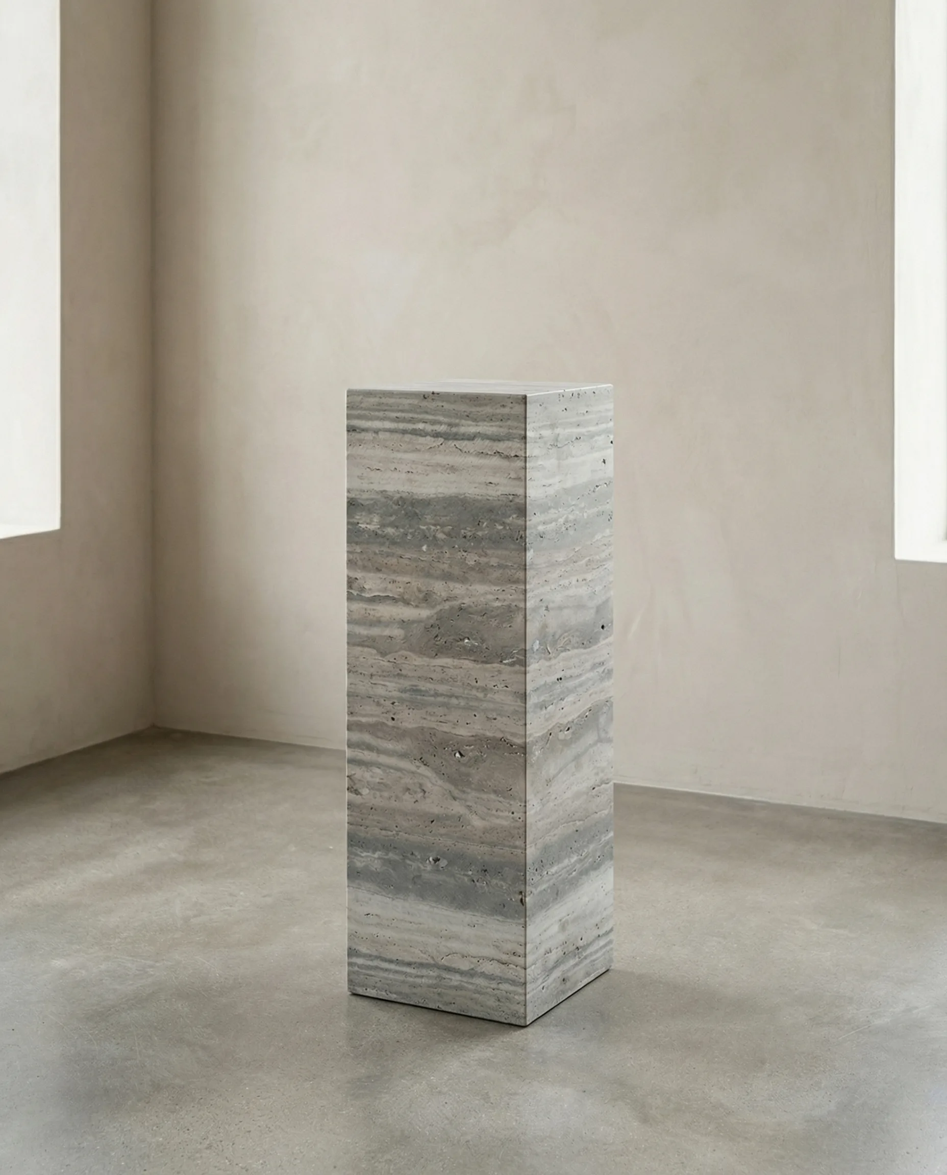 Silver Travertine