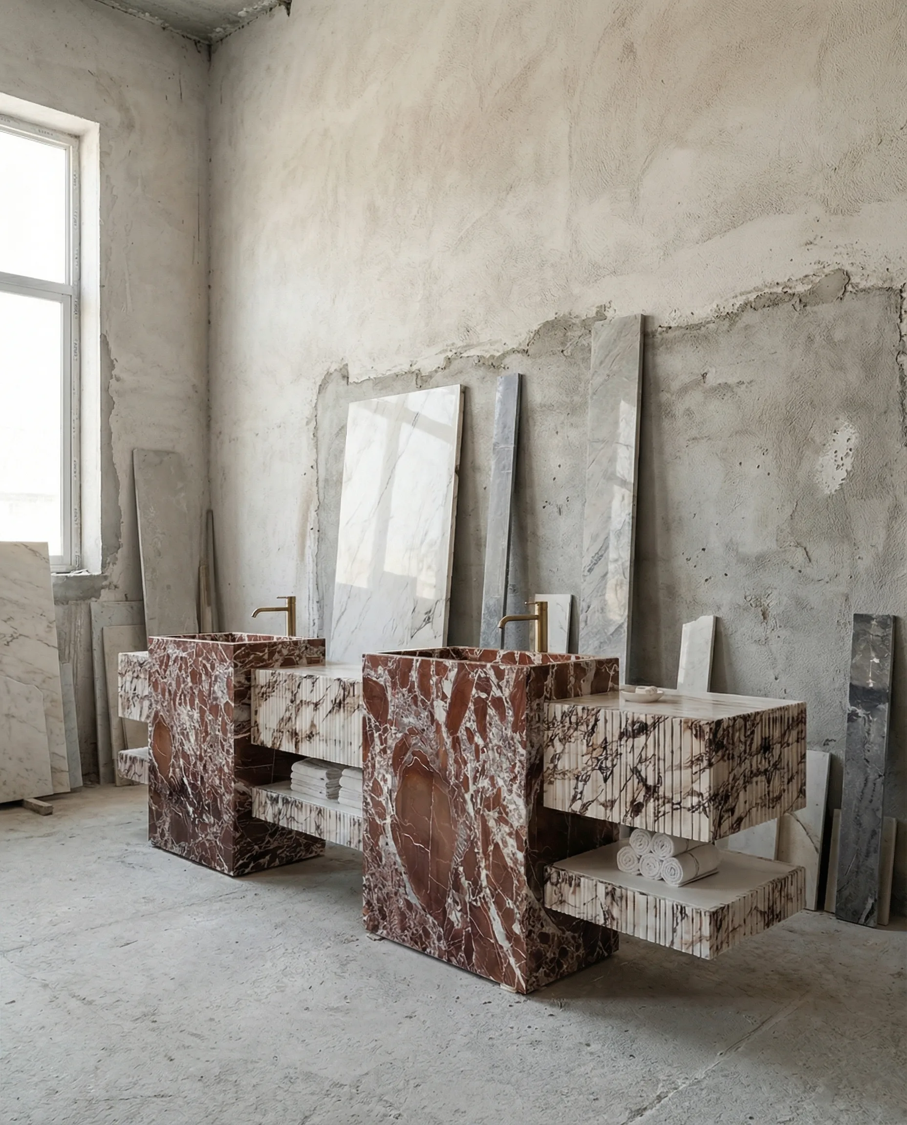 Coppia in the atelier