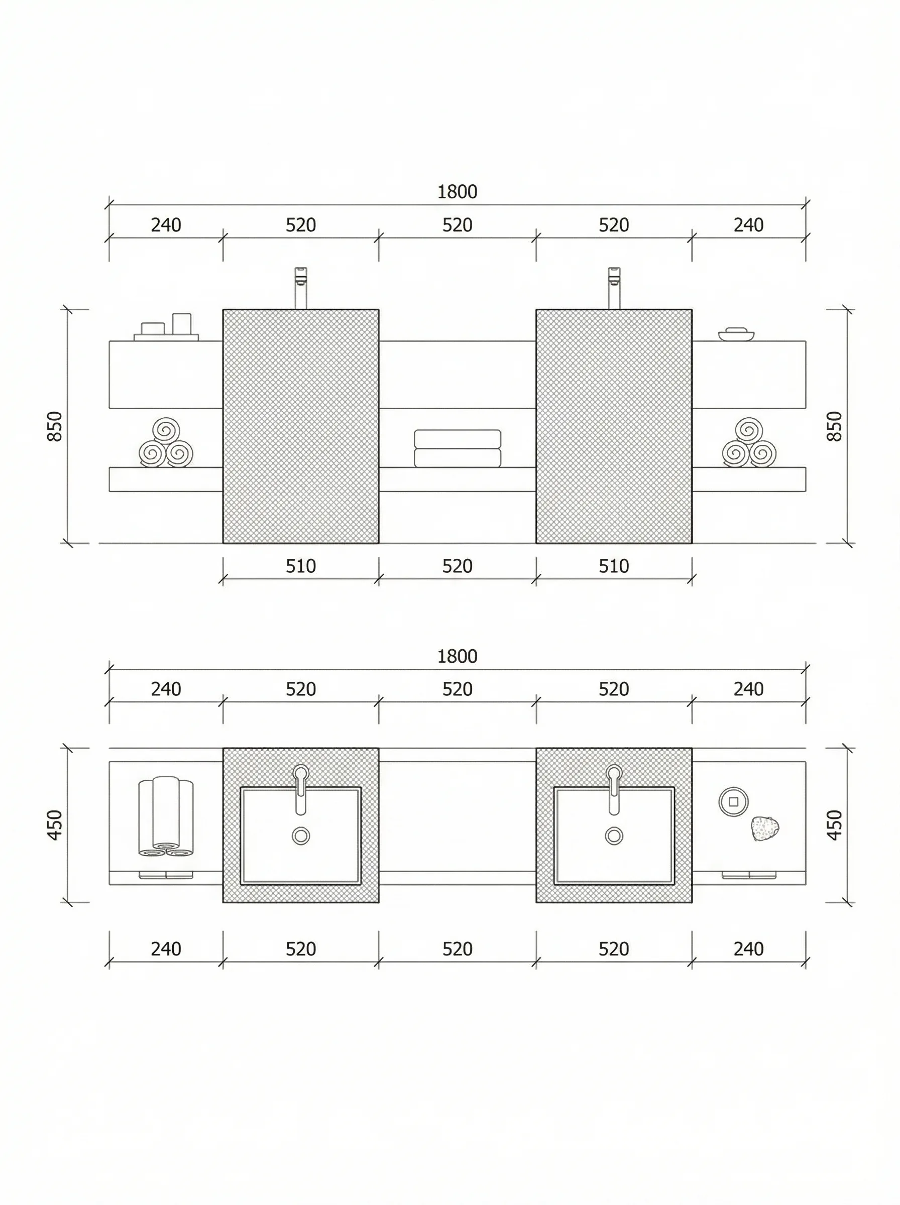 Coppia technical drawing
