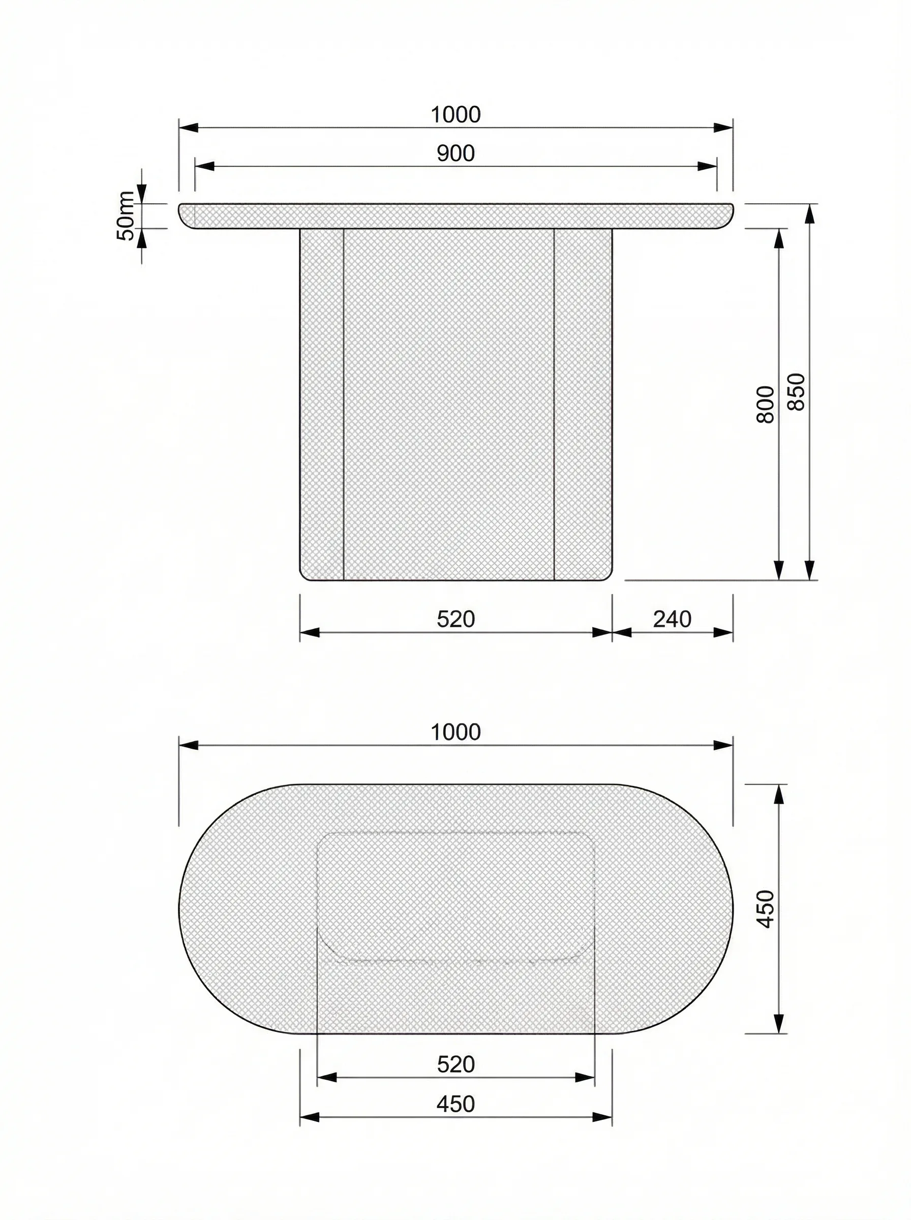 Solido technical drawing
